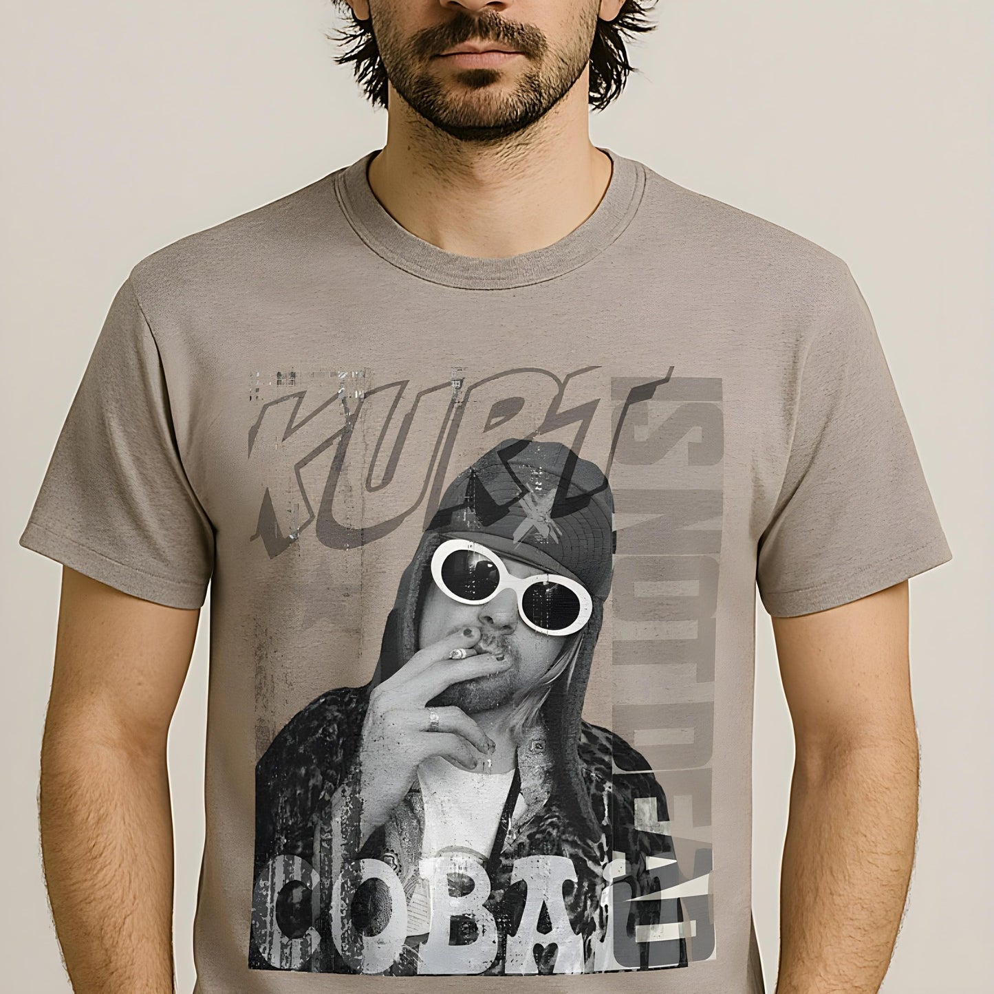 Kurt Cobain Vintage Grunge Shirt | Nirvana Tribute Tee