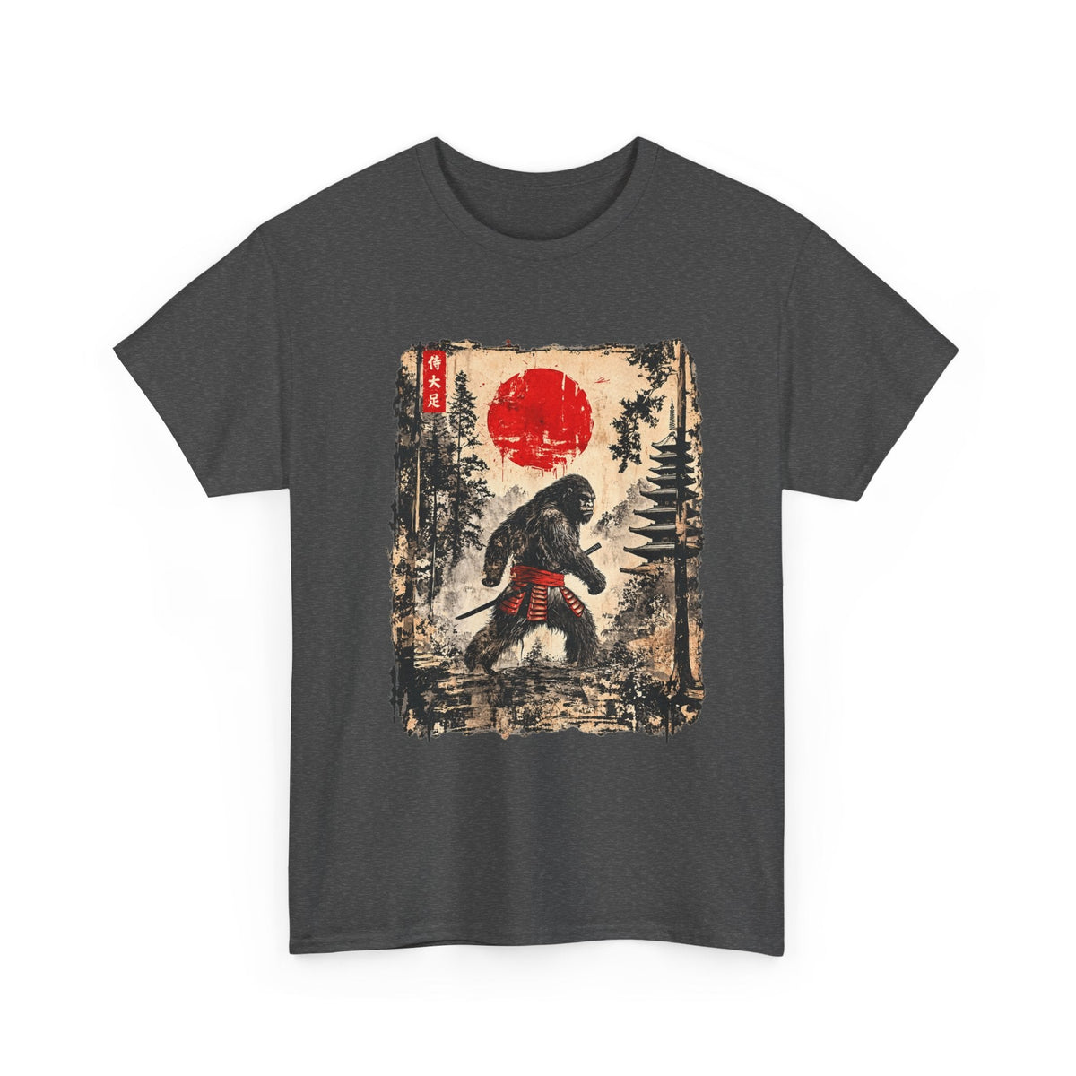 Samurai Bigfoot Japanese Vintage Graphic Tee – Pakistan