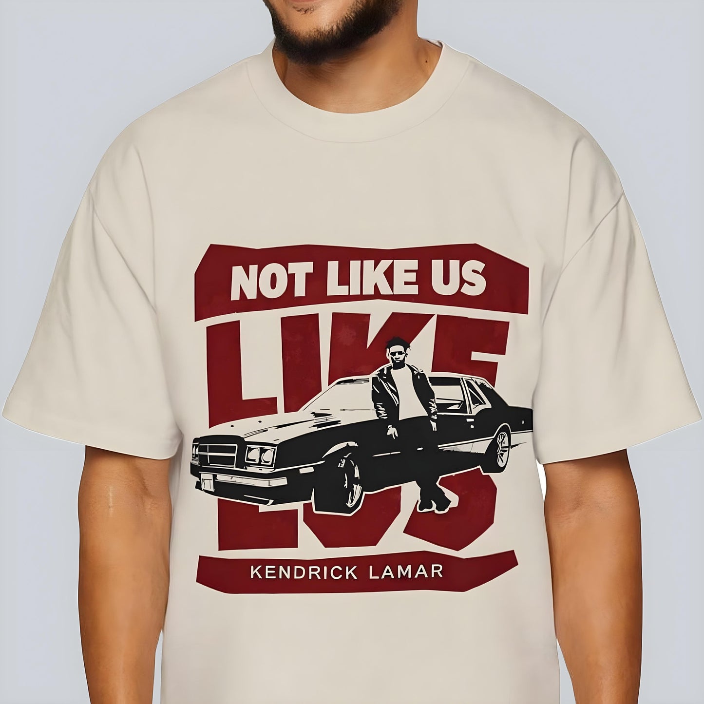 Kendrick Lamar Not Like Us Heavy Oversized Tee
