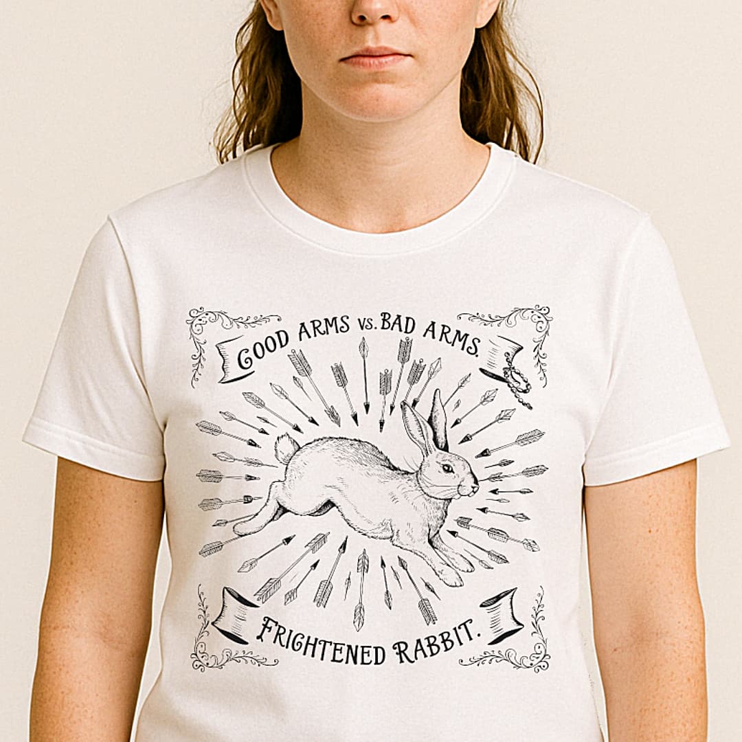 Frightened Rabbit Good Arms Band Tee