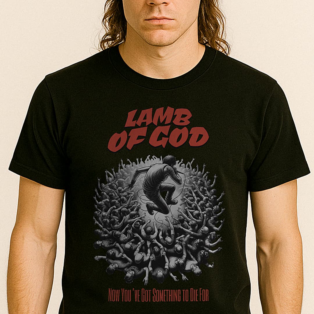 Lamb of God Wall of Death Metal Shirt