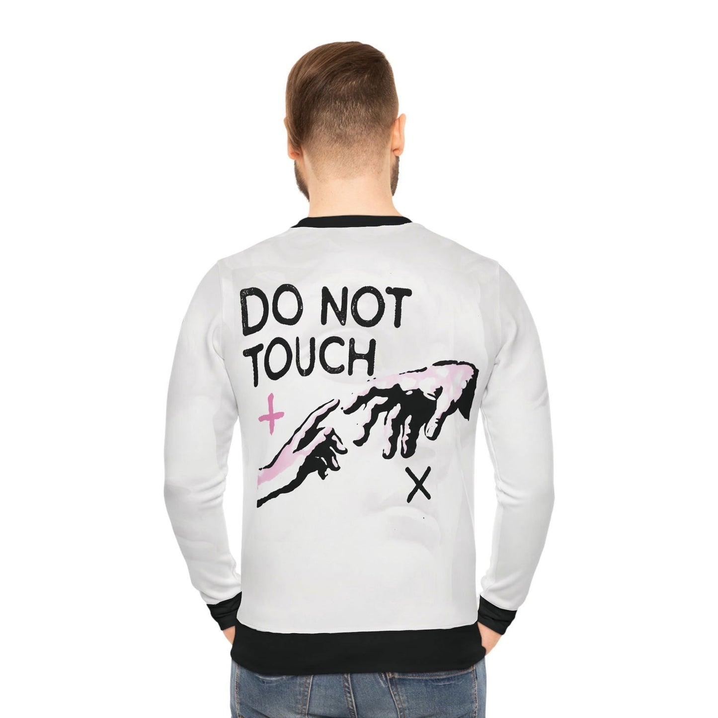 Edgy Neo-Classical Sweatshirt for Artistic Souls - Text Tease