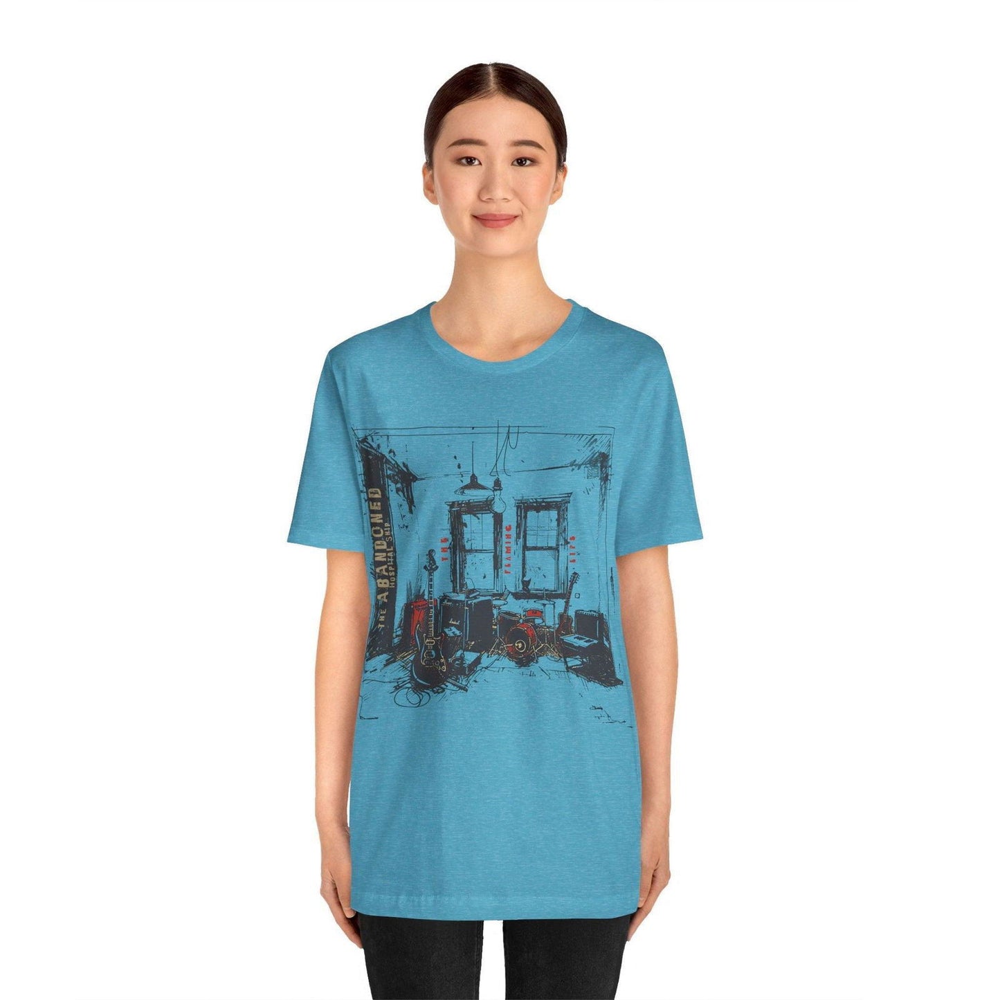 Flaming Lips - Abandoned Hospital Ship t shirt - Text Tease