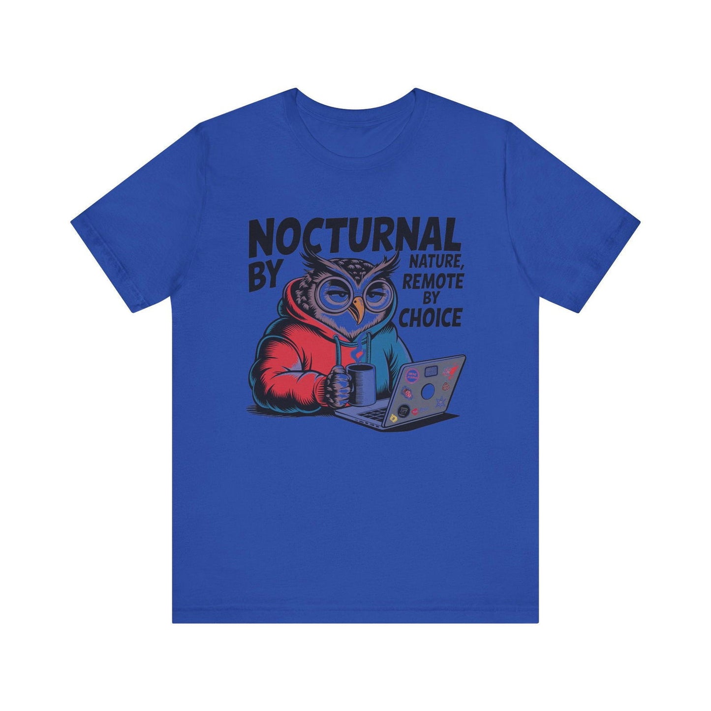 Nocturnal Work From Home T-Shirt - Text Tease