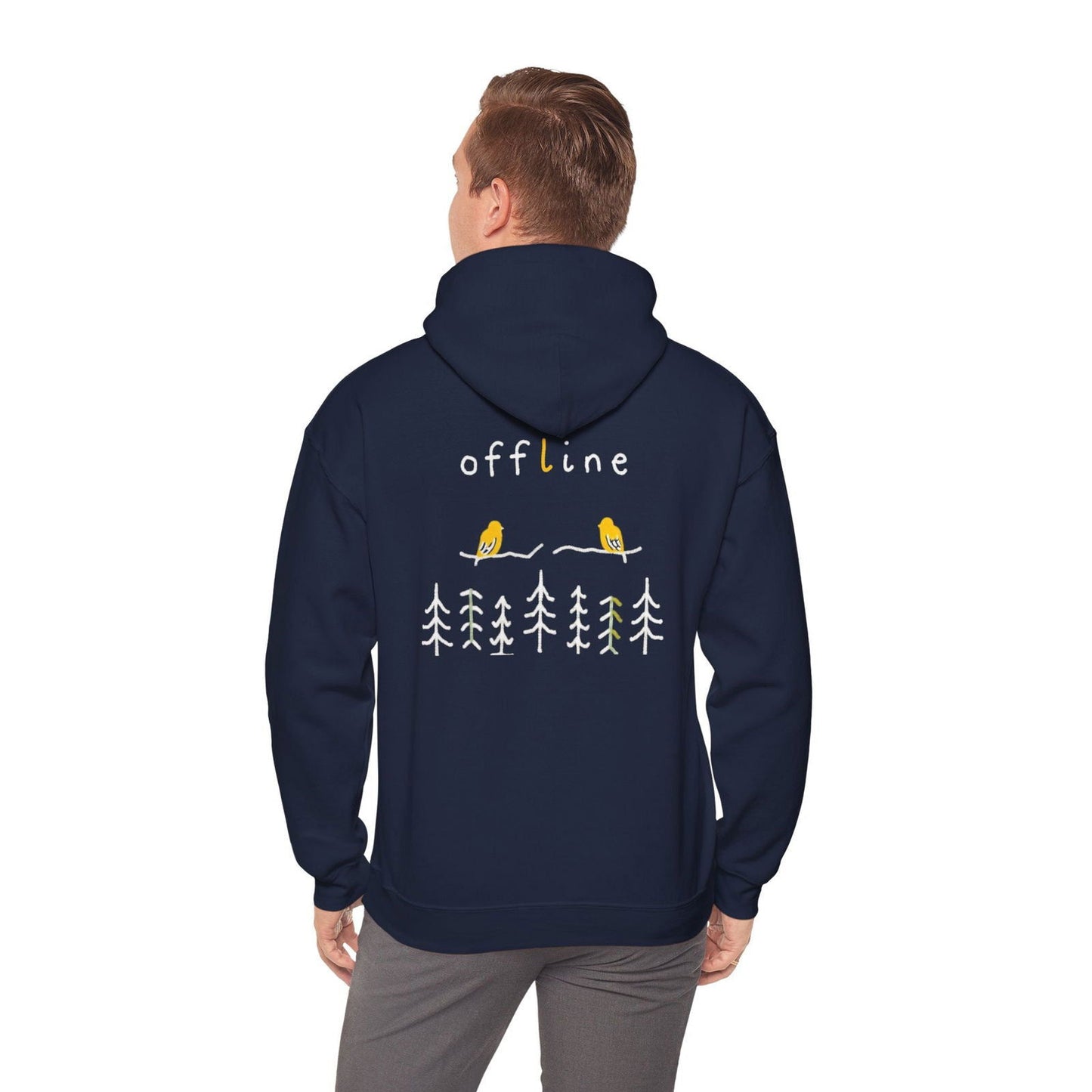 Offline and Fine Digital Detox Hoodie - Text Tease