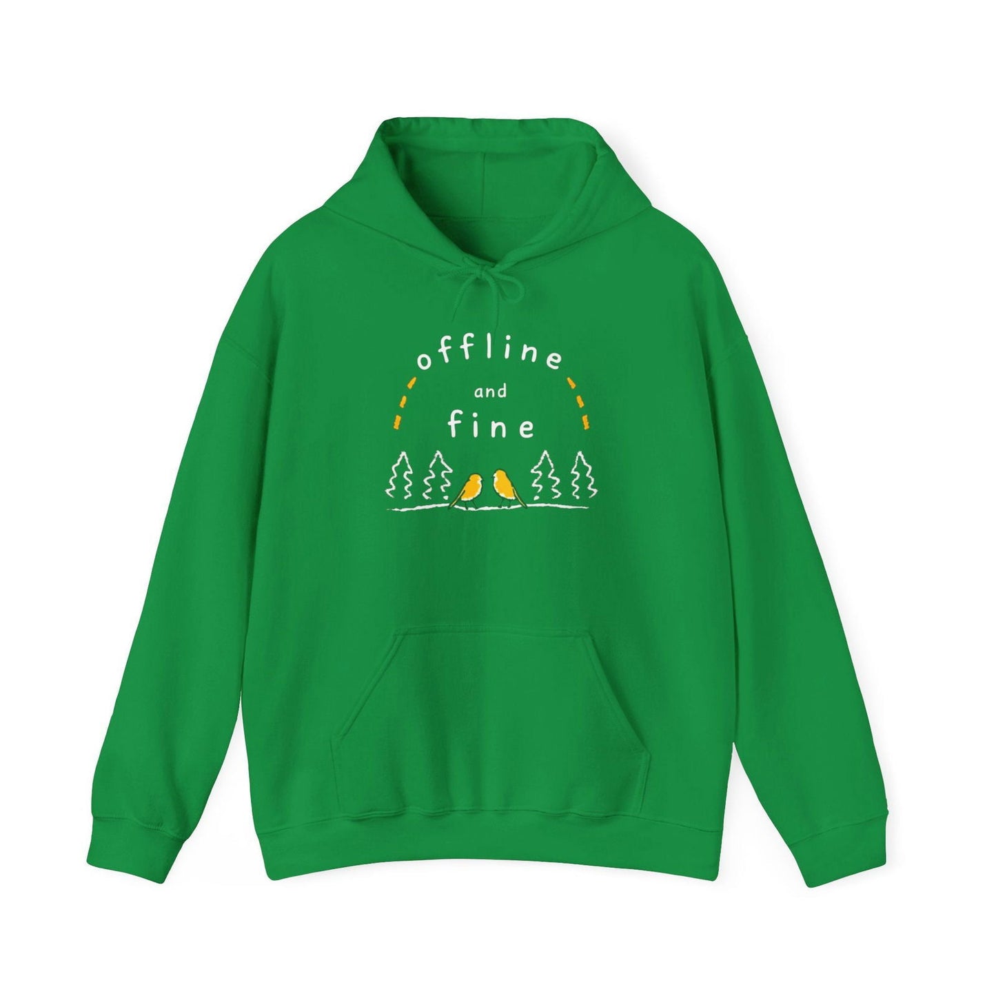 Offline and Fine Digital Detox Hoodie - Text Tease