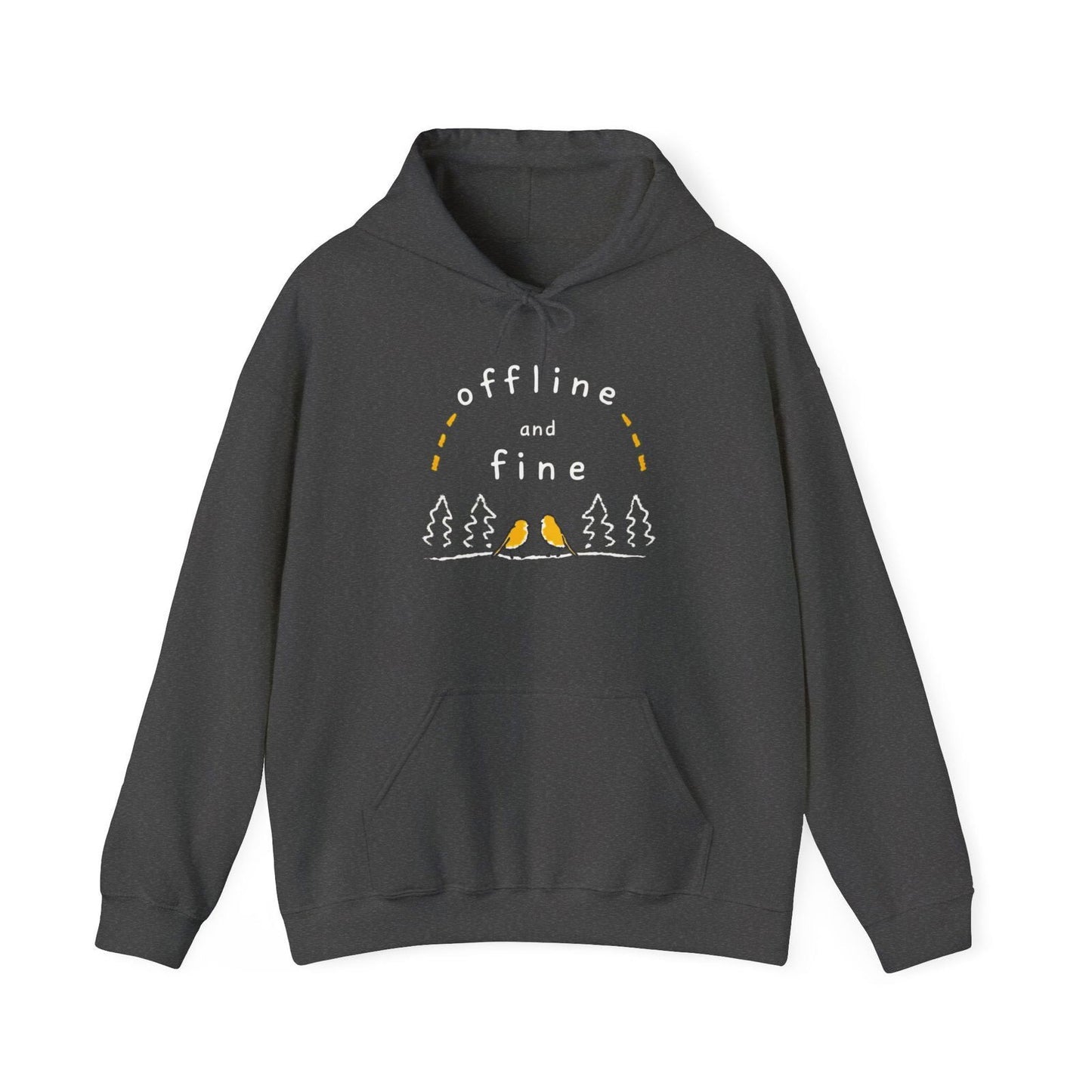 Offline and Fine Digital Detox Hoodie - Text Tease