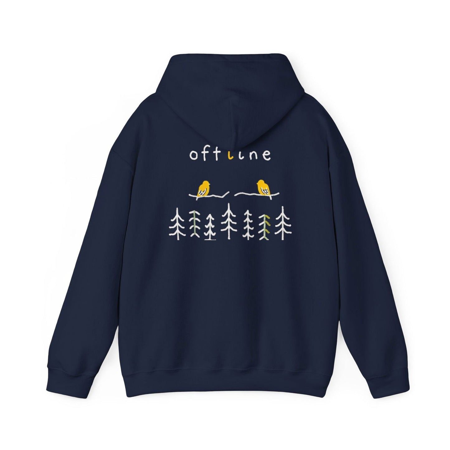 Offline and Fine Digital Detox Hoodie - Text Tease