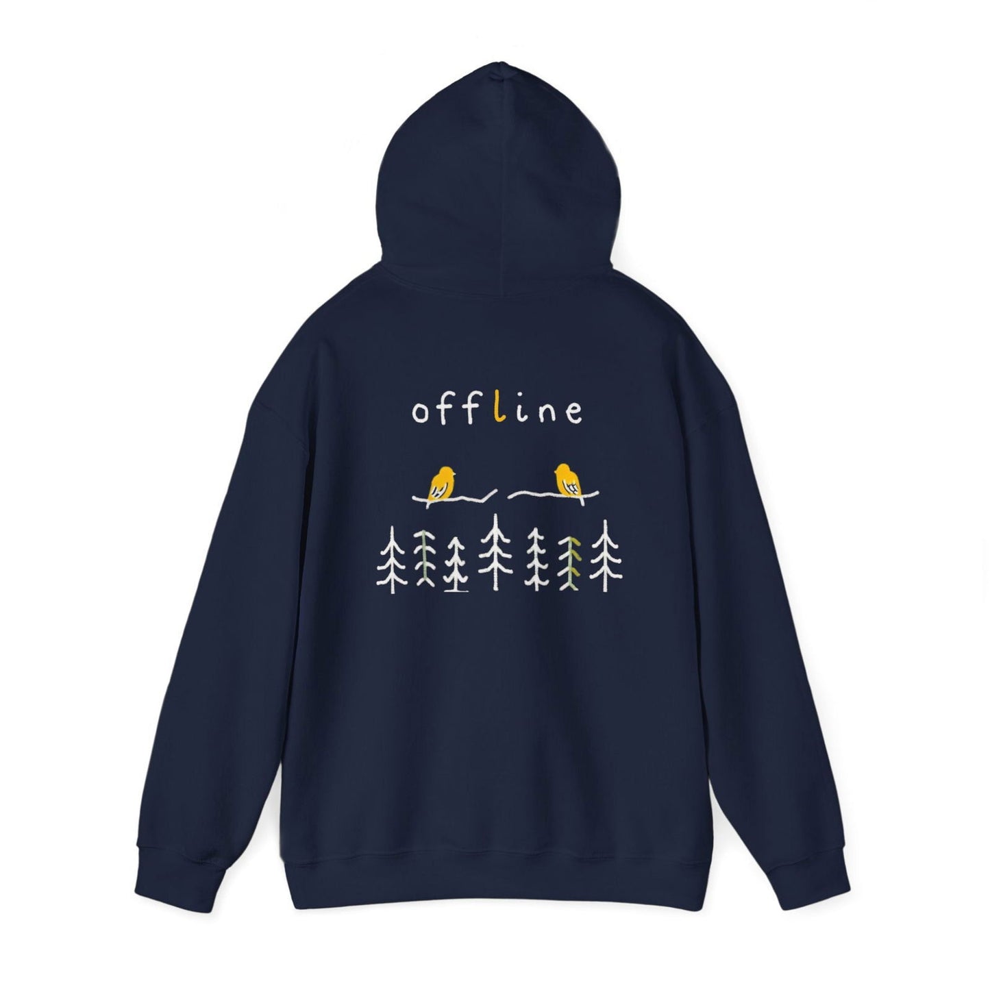 Offline and Fine Digital Detox Hoodie - Text Tease