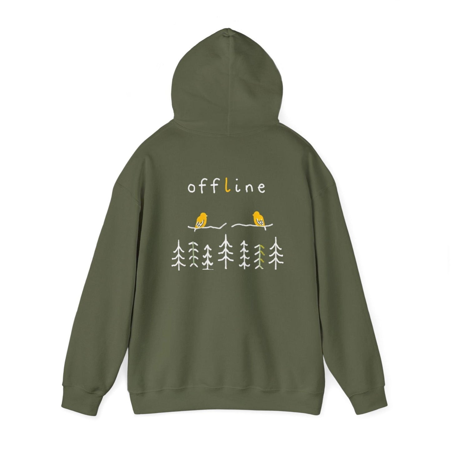 Offline and Fine Digital Detox Hoodie - Text Tease
