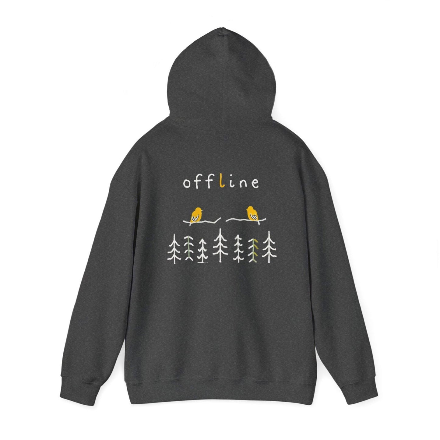 Offline and Fine Digital Detox Hoodie - Text Tease