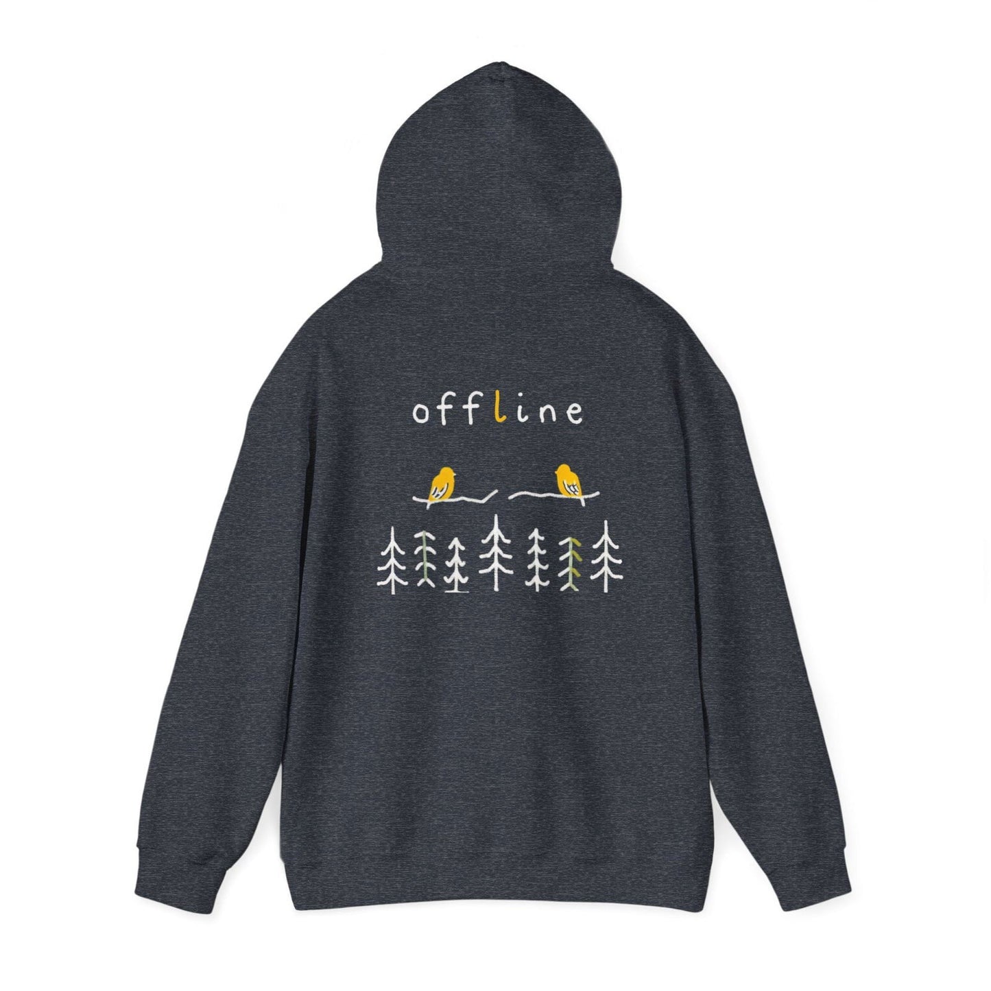 Offline and Fine Digital Detox Hoodie - Text Tease