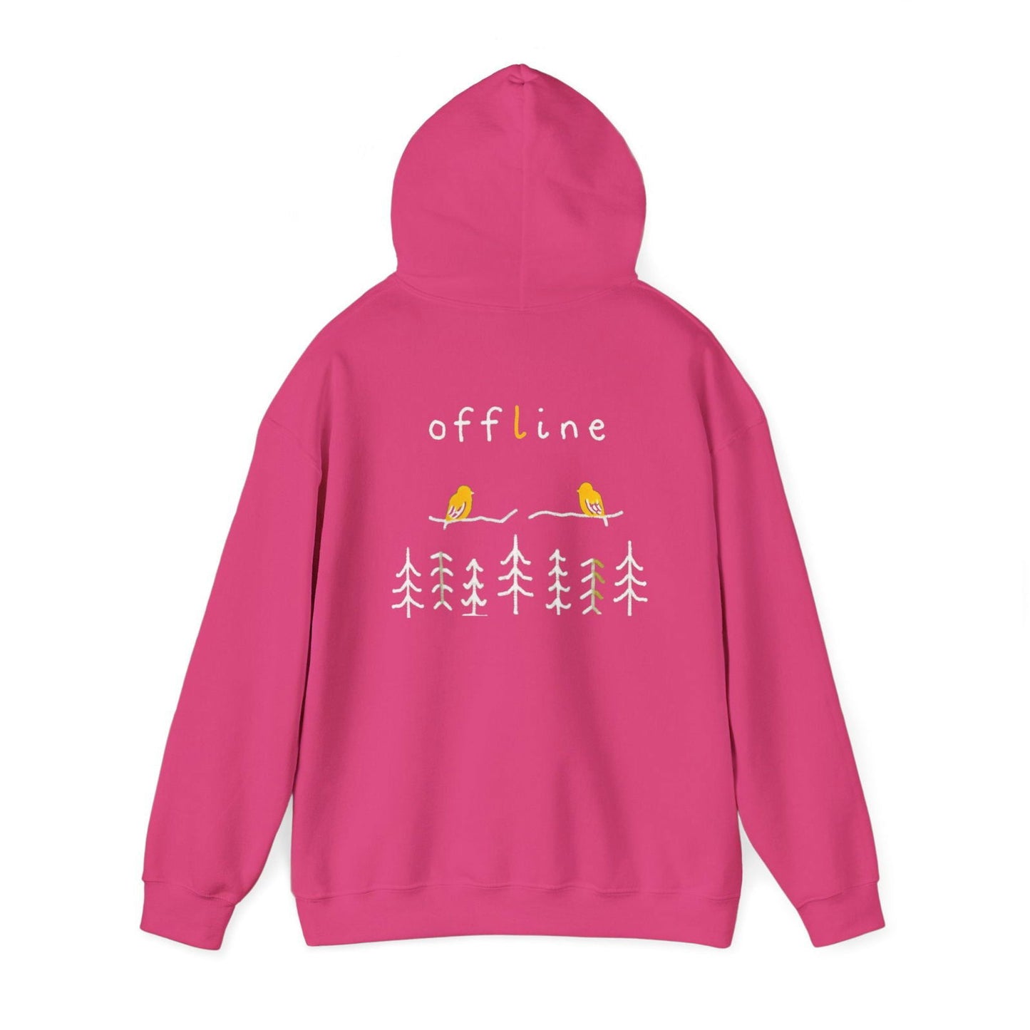 Offline and Fine Digital Detox Hoodie - Text Tease