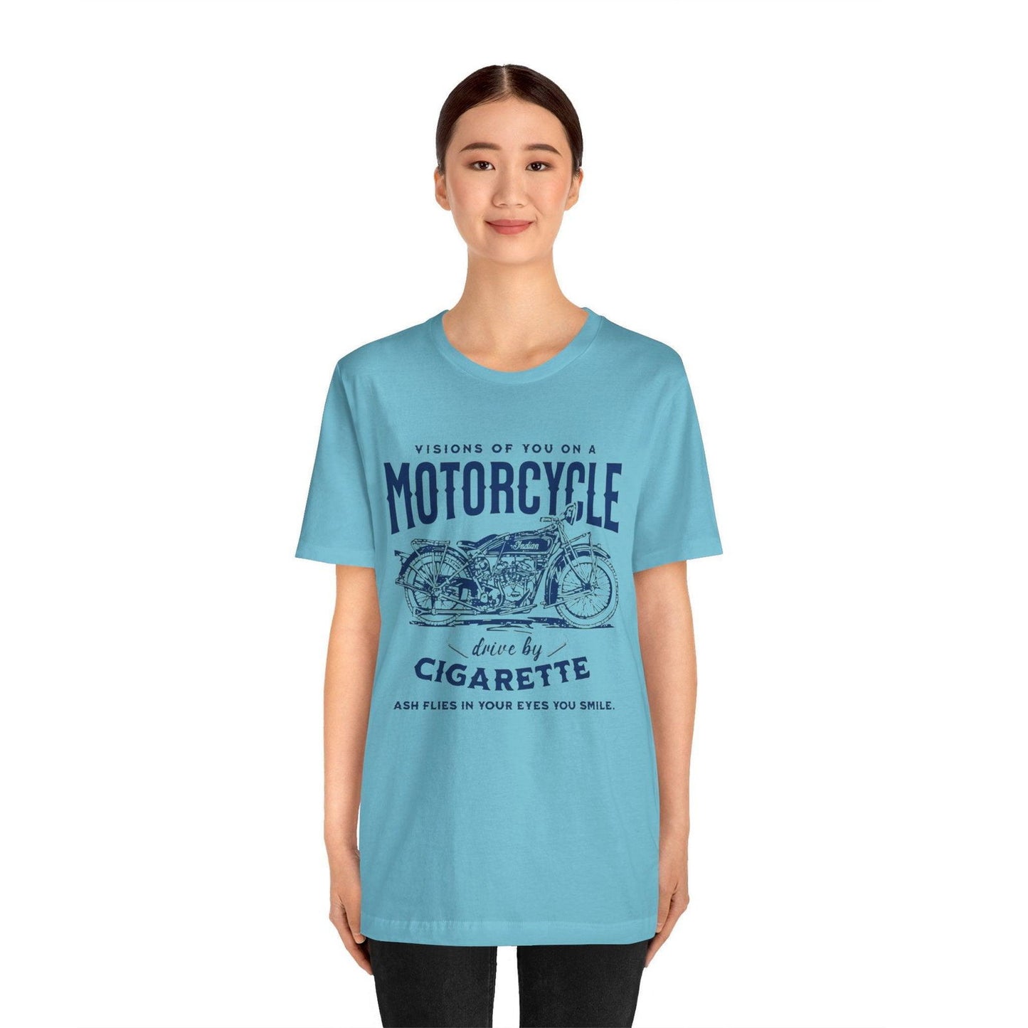 Third Eye Blind Shirt - "Motorcycle Drive By" 3EB Band Tee - Text Tease