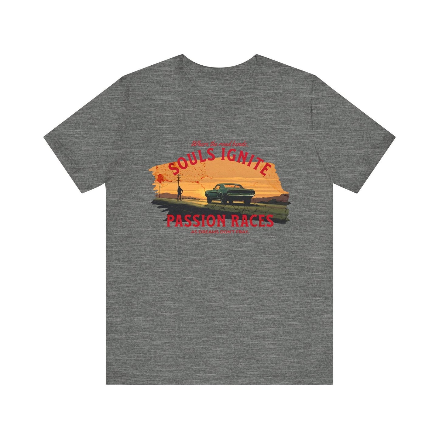 Vintage Mustang T-Shirt – Ignite Your Passion - Text Tease
