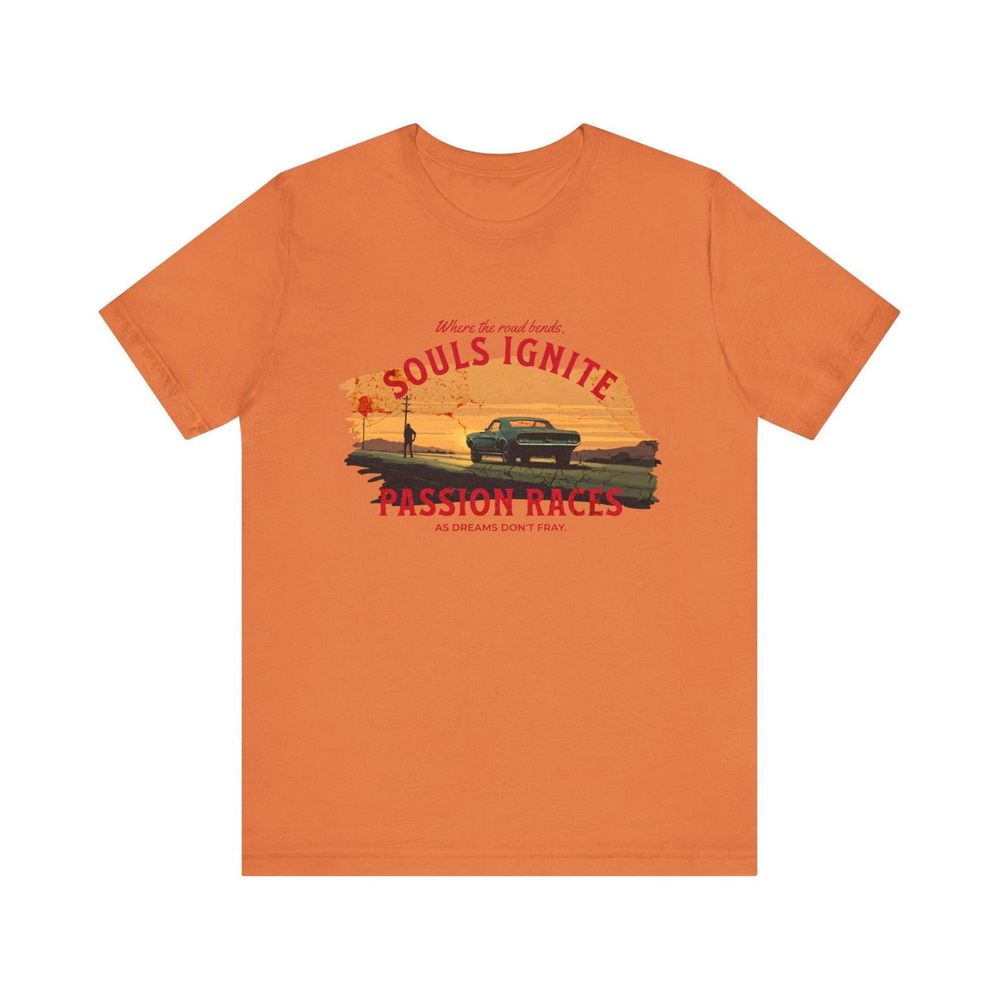 Vintage Mustang T-Shirt – Ignite Your Passion - Text Tease