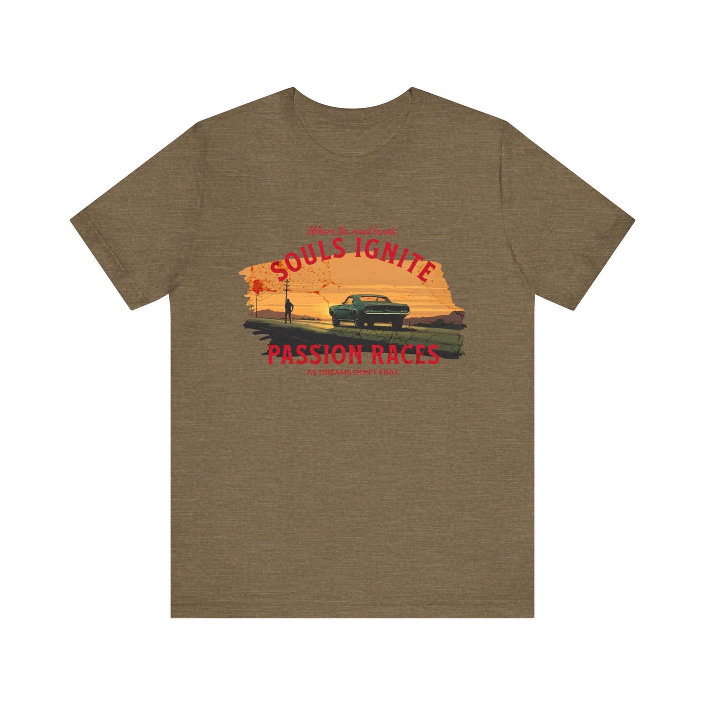 Vintage Mustang T-Shirt – Ignite Your Passion - Text Tease