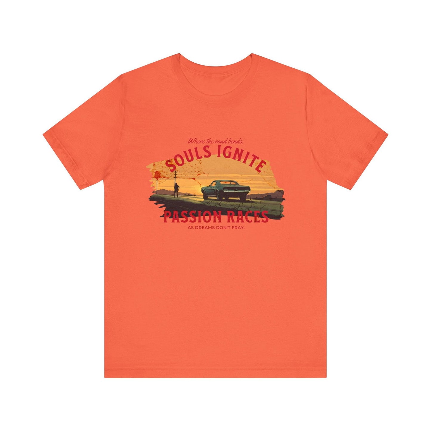 Vintage Mustang T-Shirt – Ignite Your Passion - Text Tease