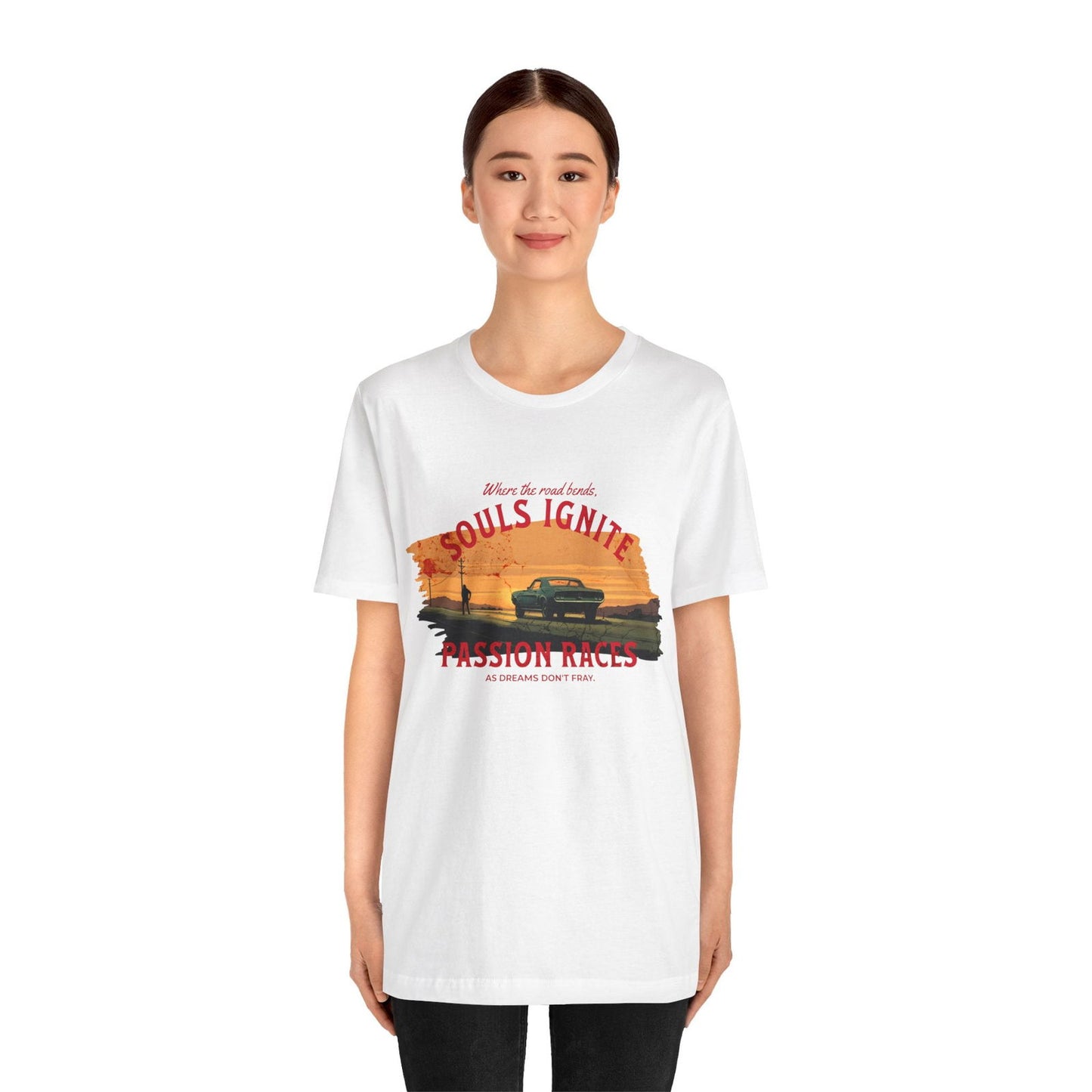 Vintage Mustang T-Shirt – Ignite Your Passion - Text Tease