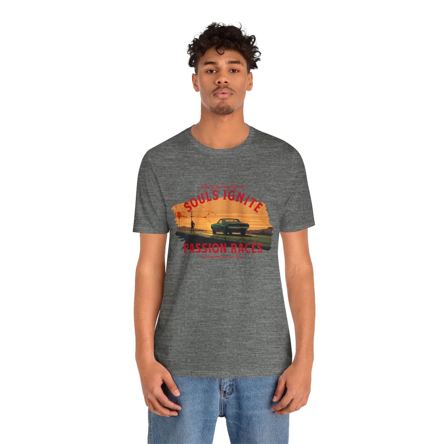 Vintage Mustang T-Shirt – Ignite Your Passion - Text Tease