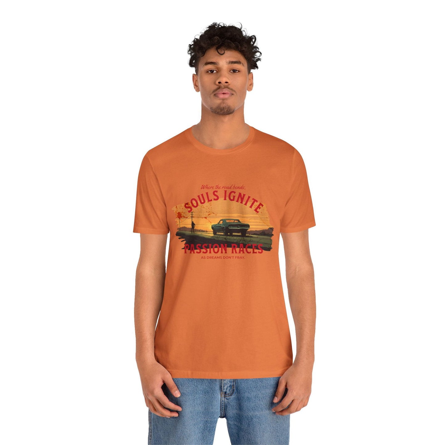 Vintage Mustang T-Shirt – Ignite Your Passion - Text Tease