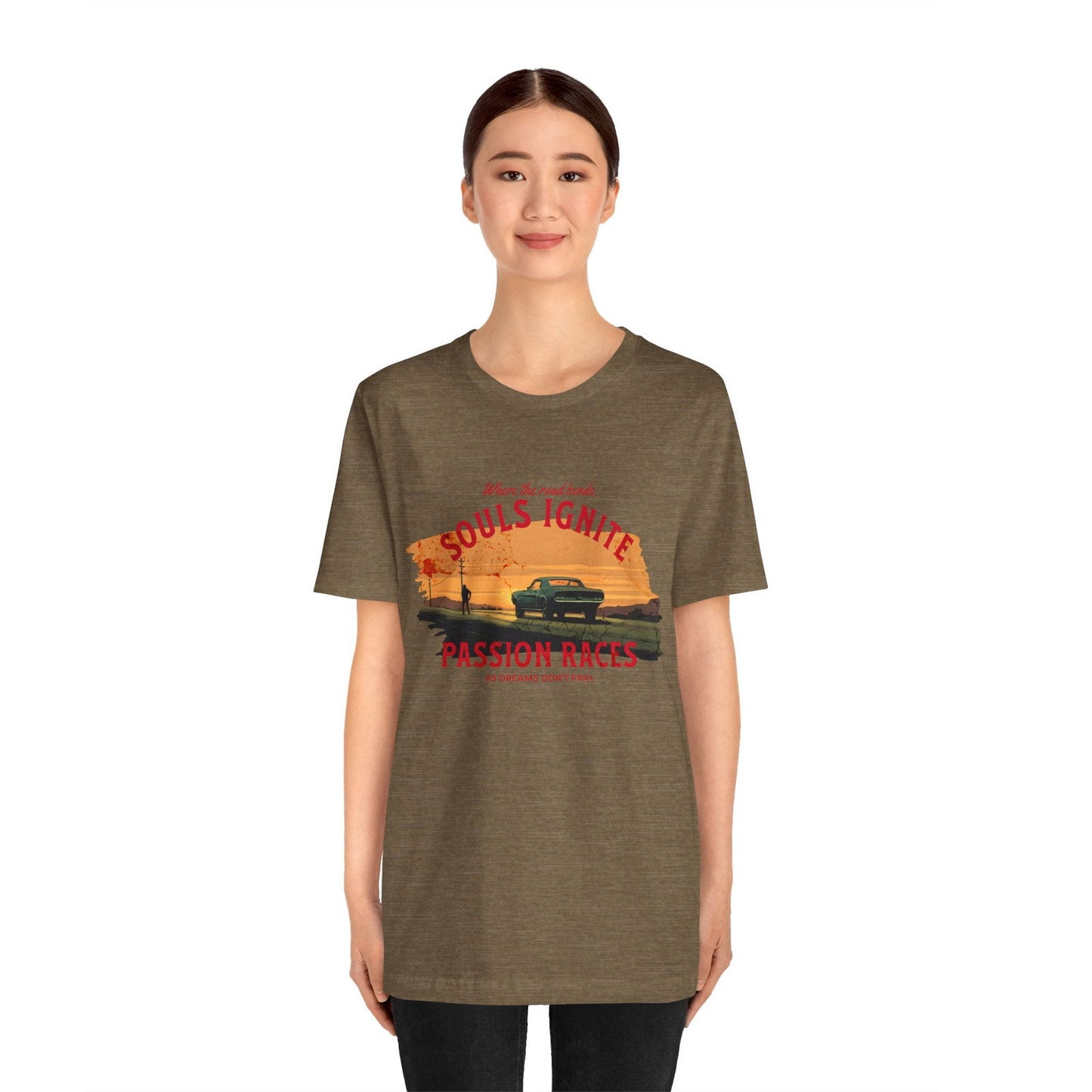 Vintage Mustang T-Shirt – Ignite Your Passion - Text Tease