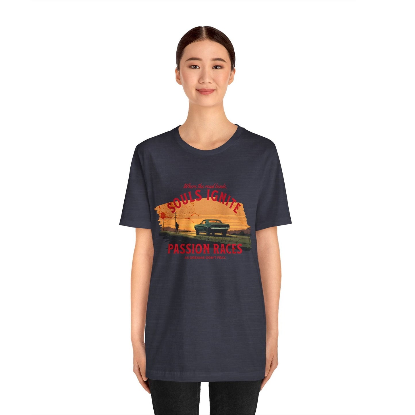 Vintage Mustang T-Shirt – Ignite Your Passion - Text Tease