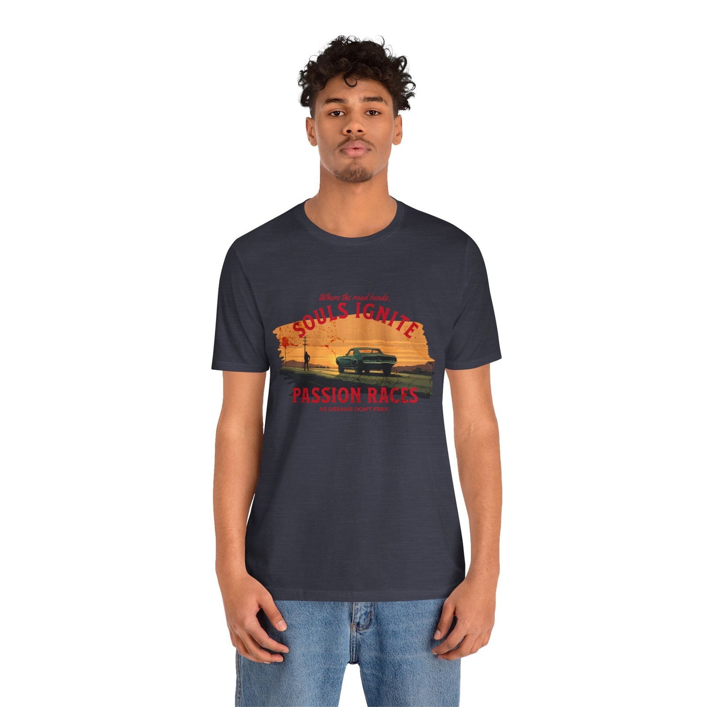 Vintage Mustang T-Shirt – Ignite Your Passion - Text Tease