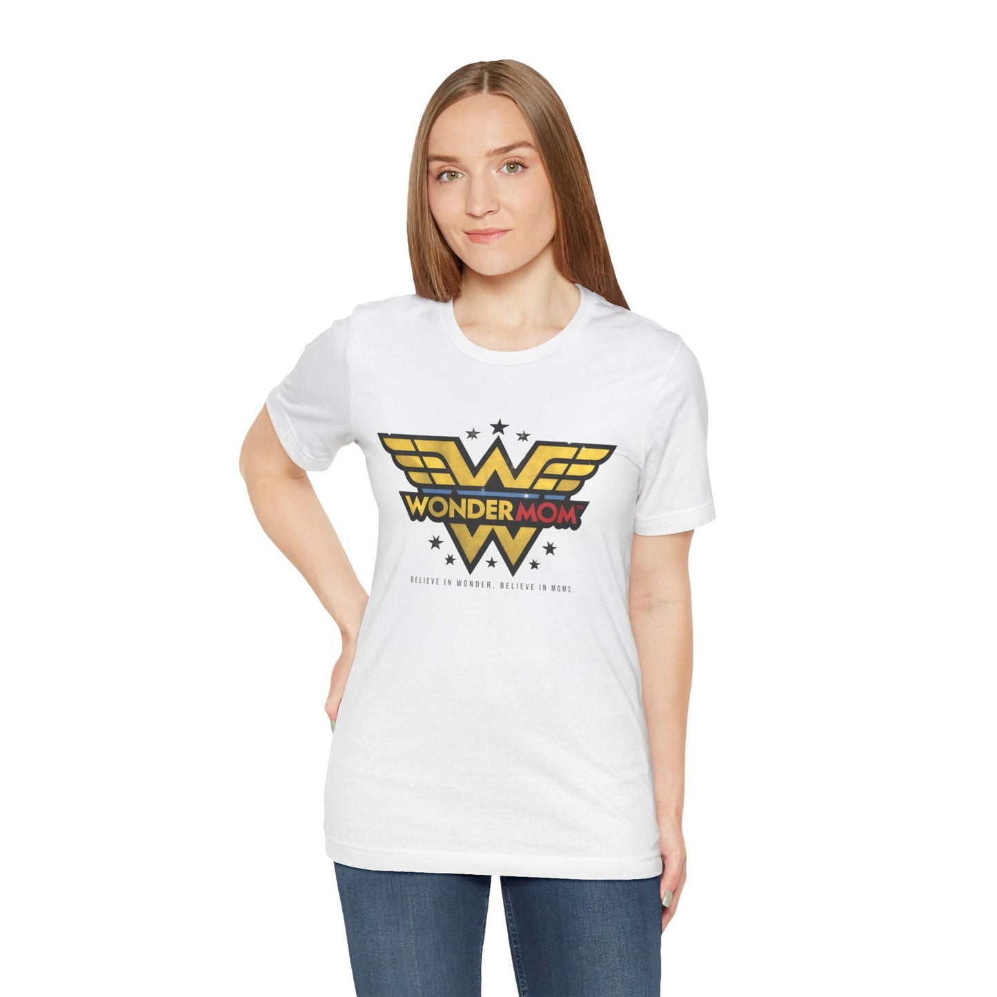 Wonder Mom T-Shirt - Celebrate Supermoms! - Text Tease