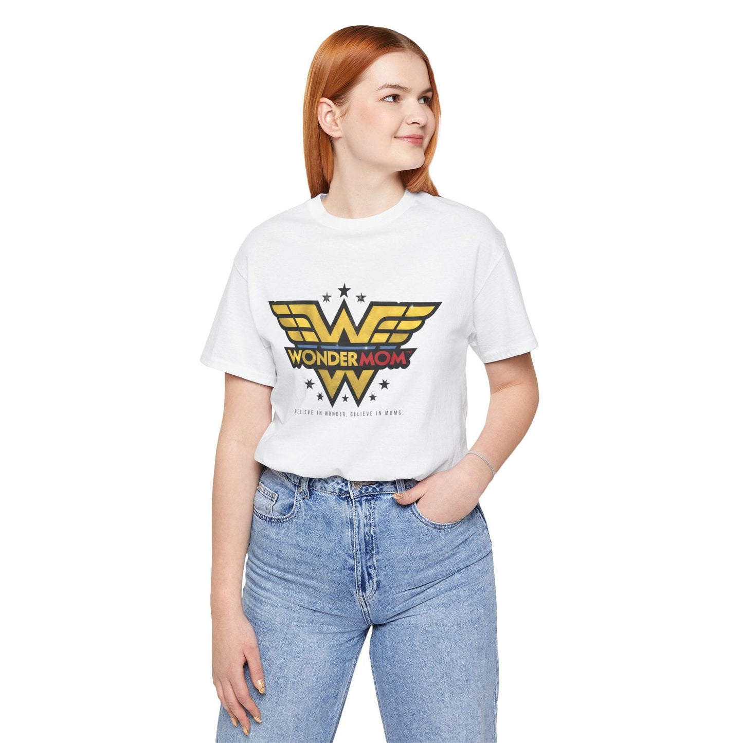 Wonder Mom T-Shirt - Celebrate Supermoms! - Text Tease