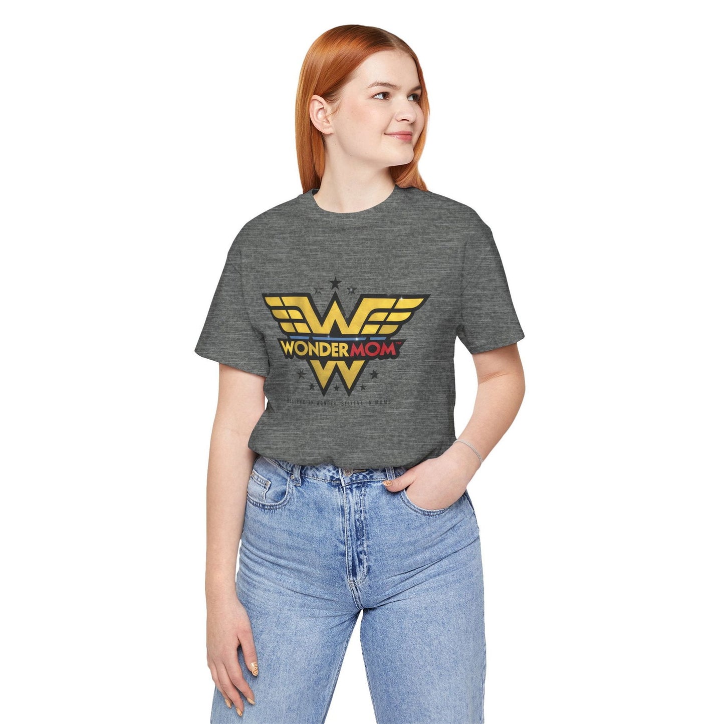 Wonder Mom T-Shirt - Celebrate Supermoms! - Text Tease