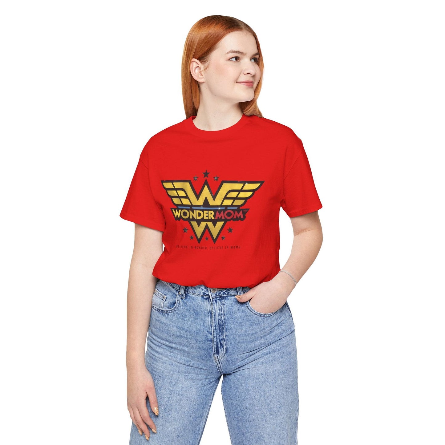 Wonder Mom T-Shirt - Celebrate Supermoms! - Text Tease