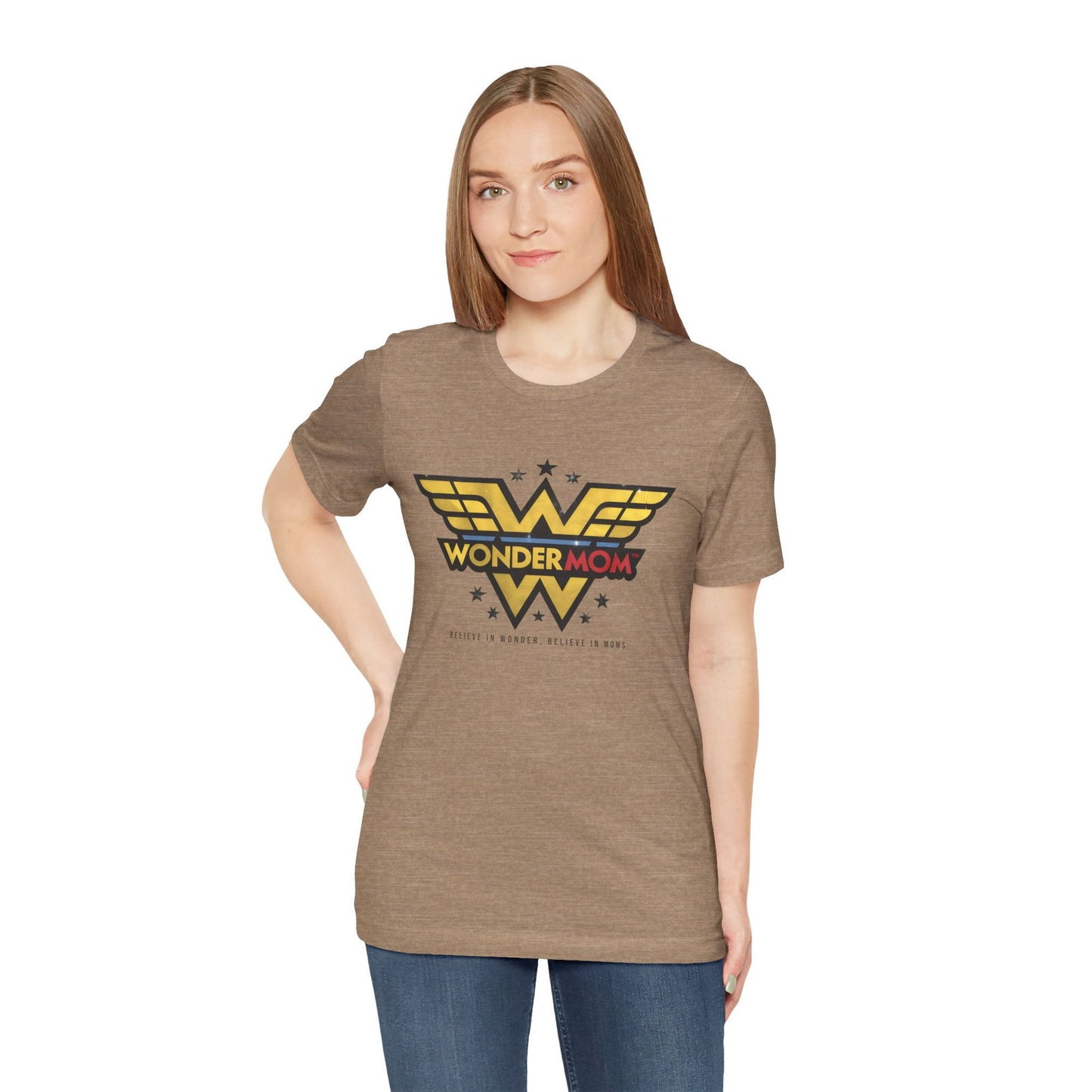 Wonder Mom T-Shirt - Celebrate Supermoms! - Text Tease