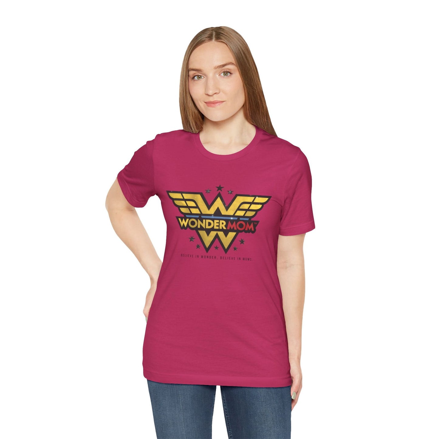 Wonder Mom T-Shirt - Celebrate Supermoms! - Text Tease