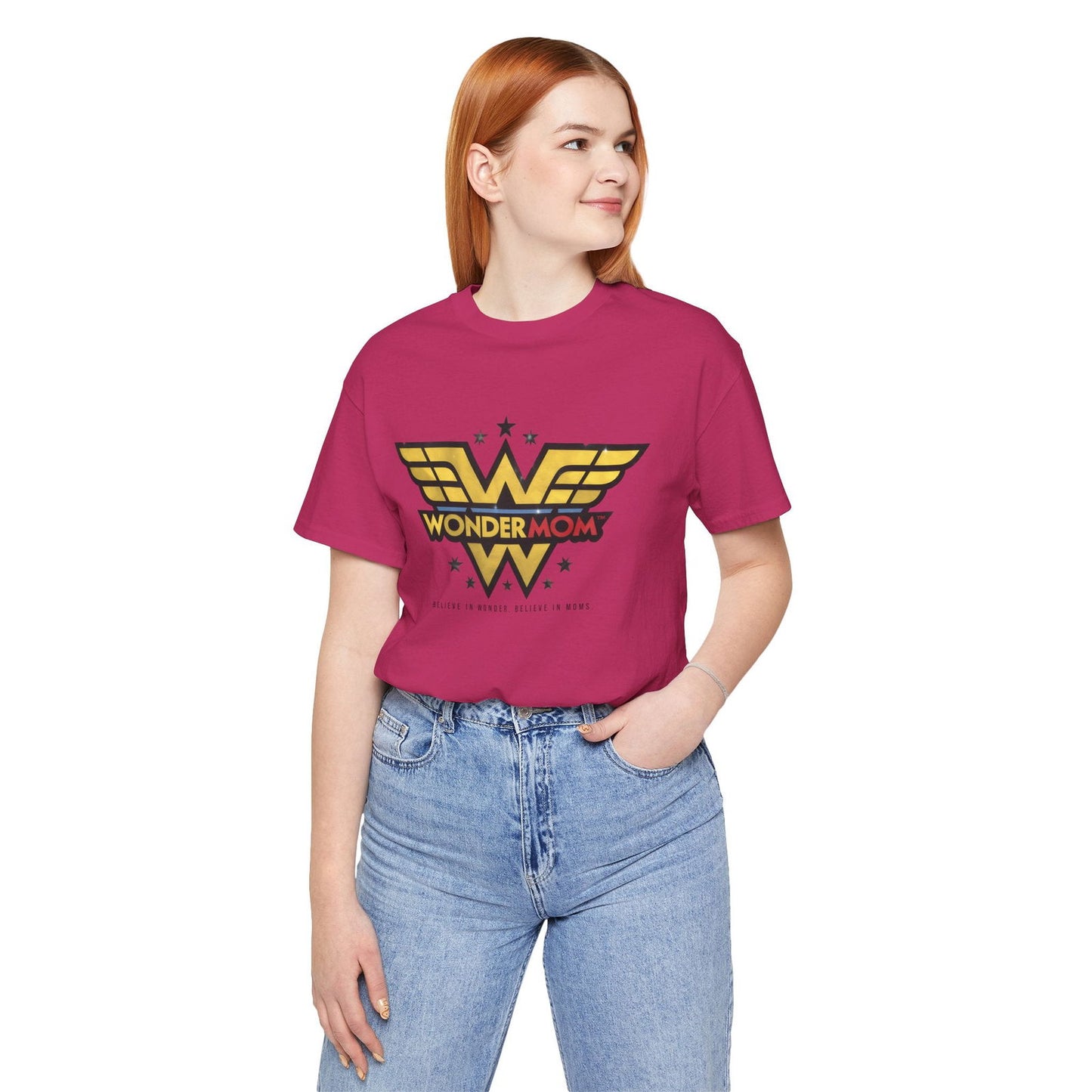 Wonder Mom T-Shirt - Celebrate Supermoms! - Text Tease