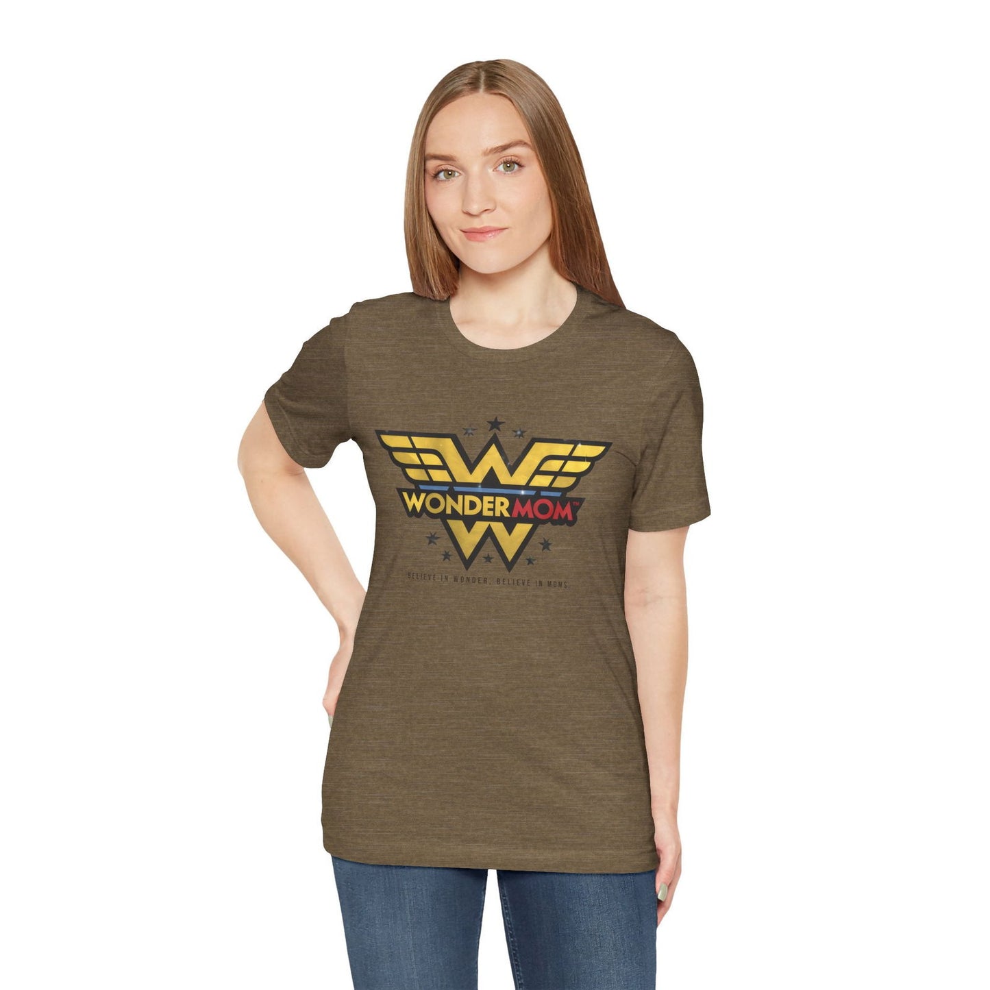 Wonder Mom T-Shirt - Celebrate Supermoms! - Text Tease