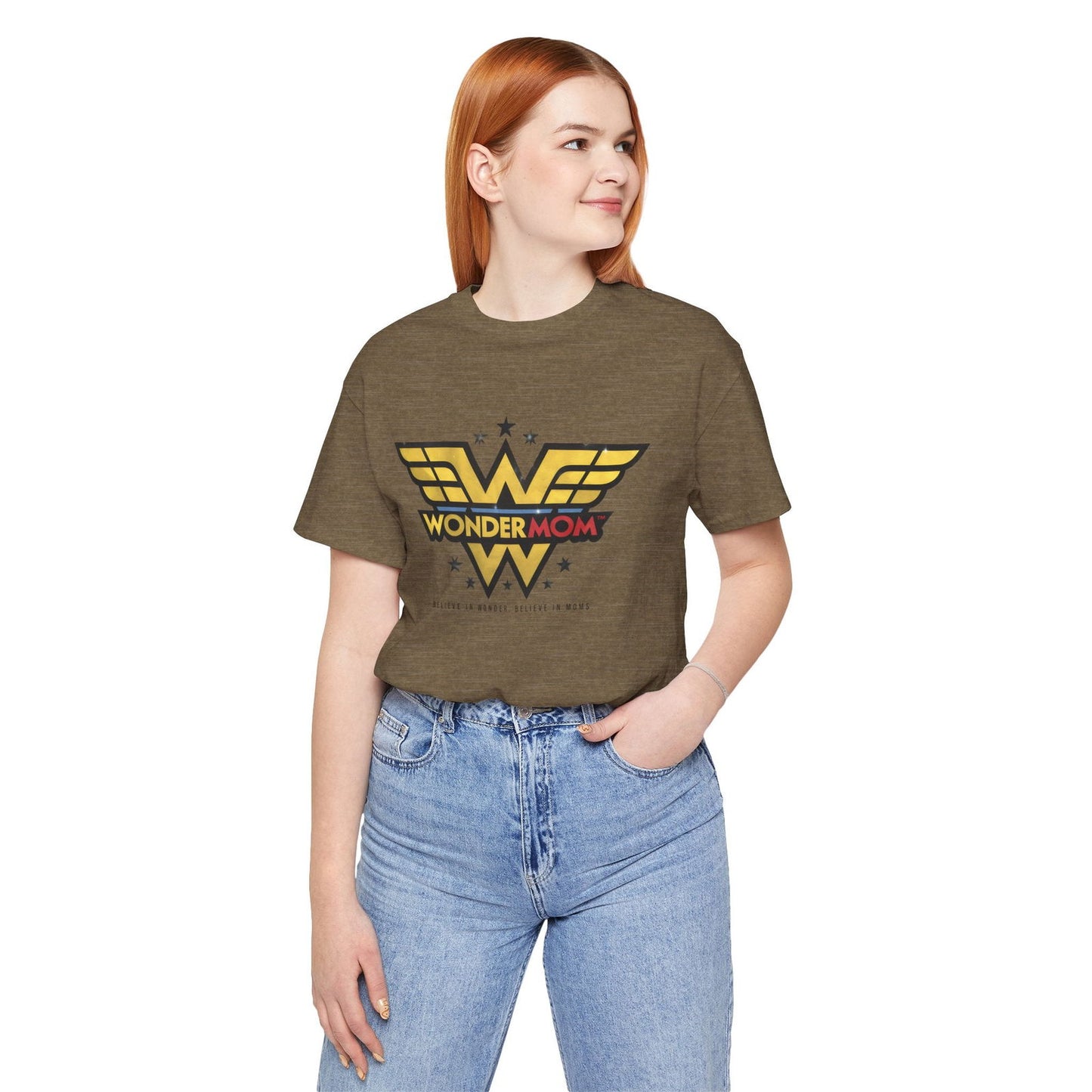 Wonder Mom T-Shirt - Celebrate Supermoms! - Text Tease