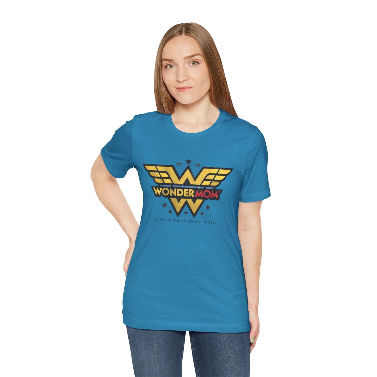 Wonder Mom T-Shirt - Celebrate Supermoms! - Text Tease