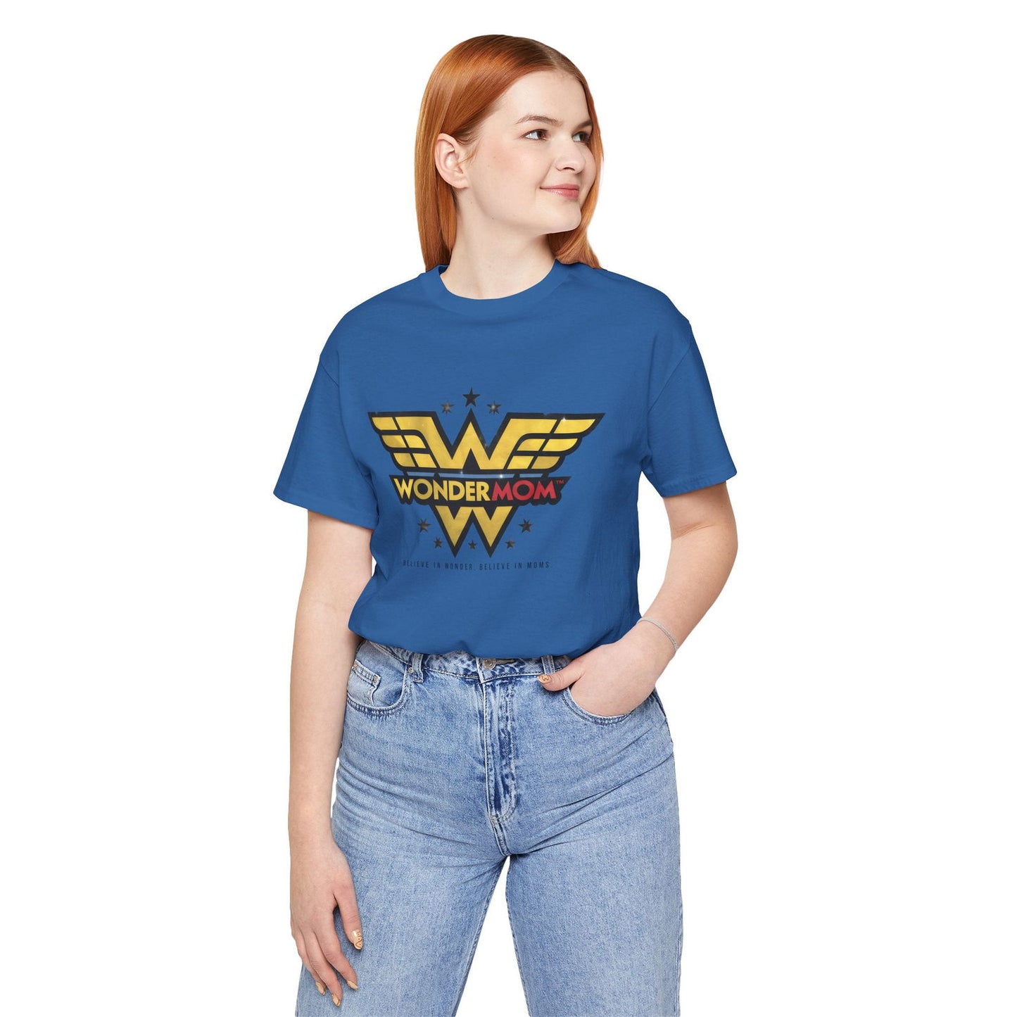 Wonder Mom T-Shirt - Celebrate Supermoms! - Text Tease