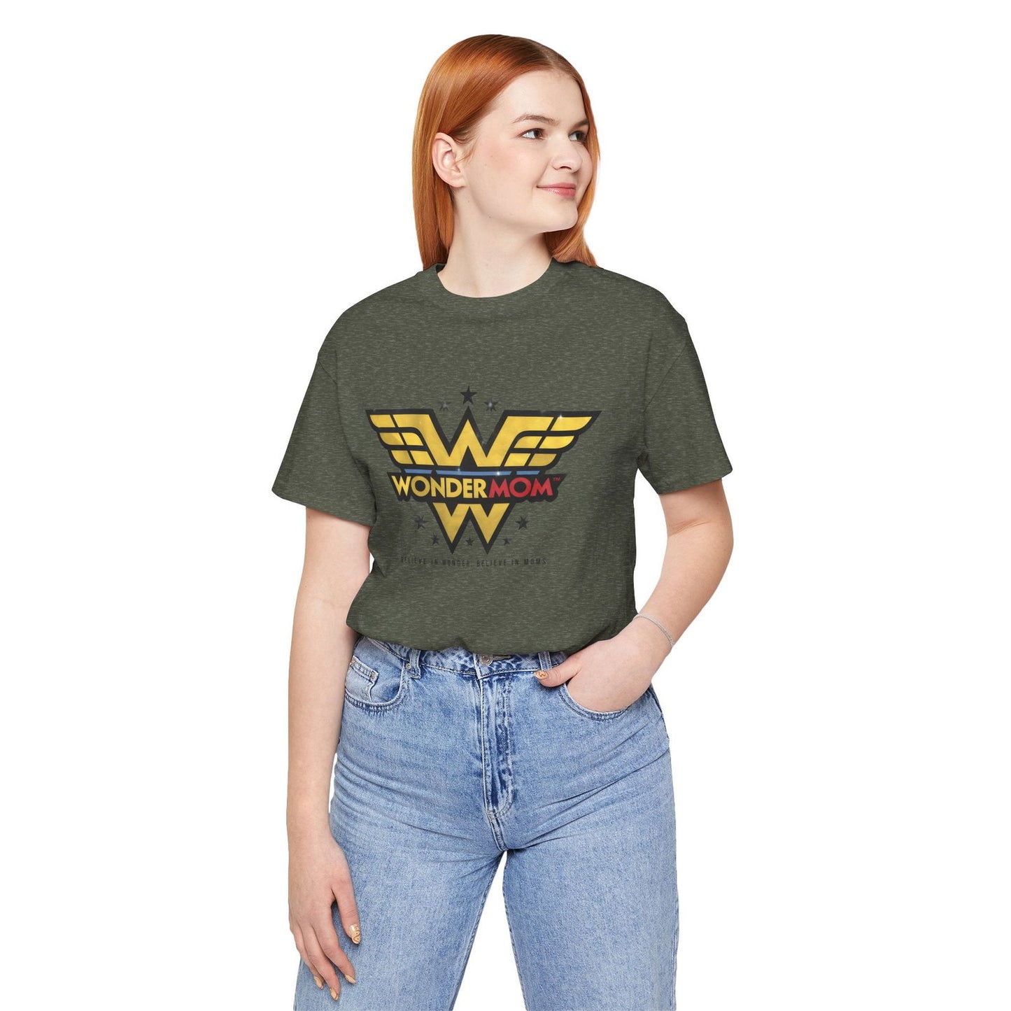 Wonder Mom T-Shirt - Celebrate Supermoms! - Text Tease