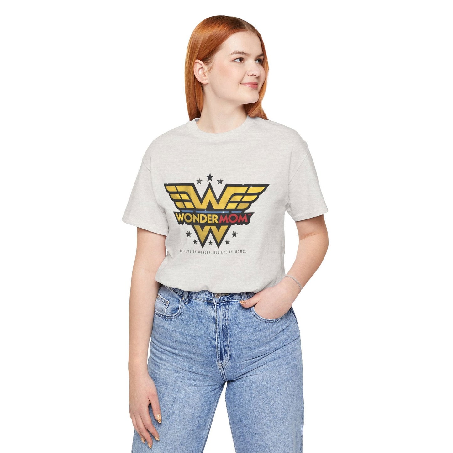 Wonder Mom T-Shirt - Celebrate Supermoms! - Text Tease