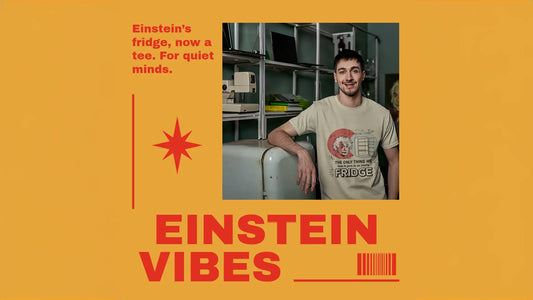 Einstein Refrigerator: The Silent Genius That Inspired a Tee for Thinkers