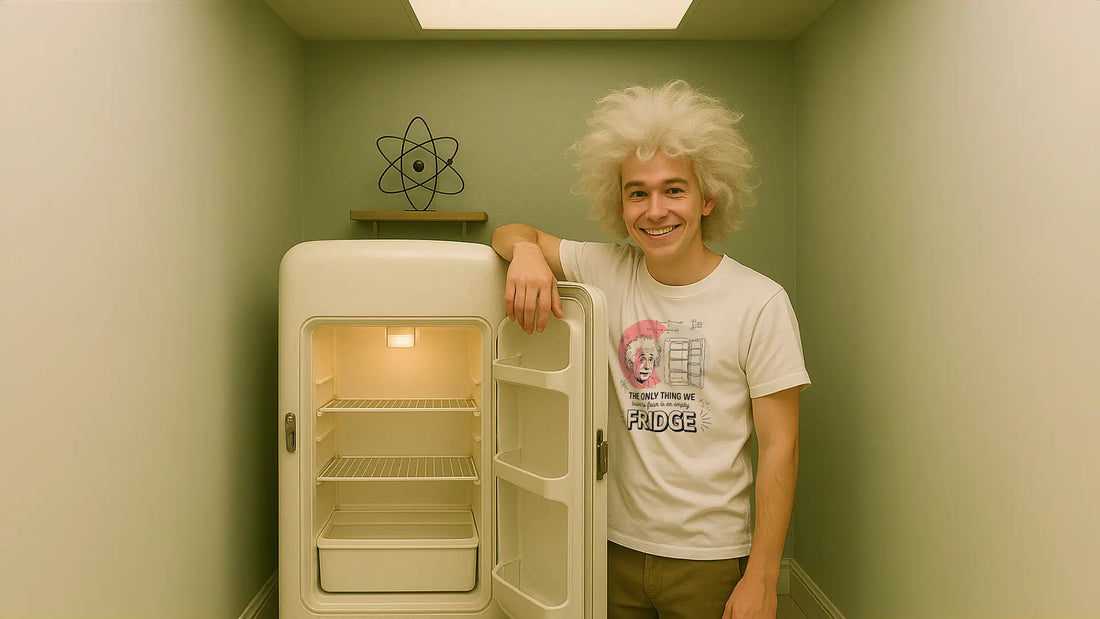 Einstein Refrigerator The Quiet Genius Behind Your Funny Tee
