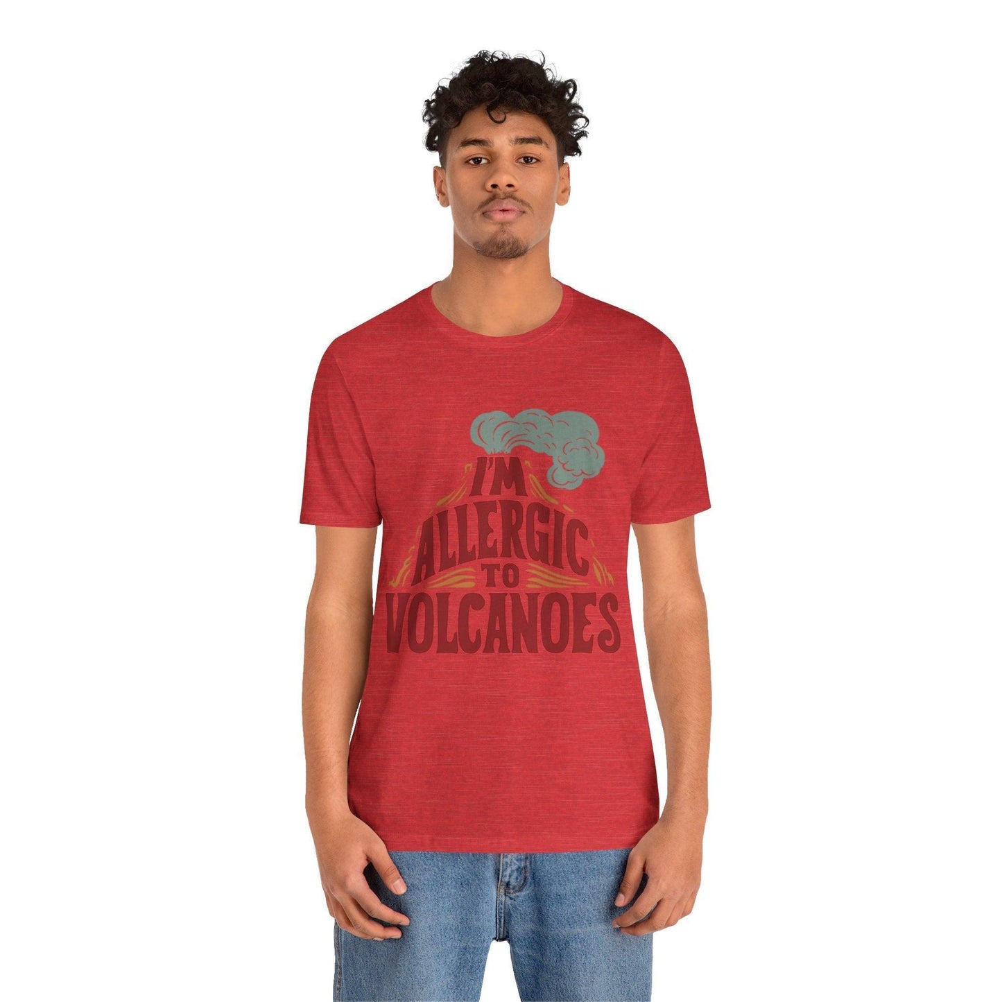 Volcano Allergy Alert Vintage Tee - Text Tease