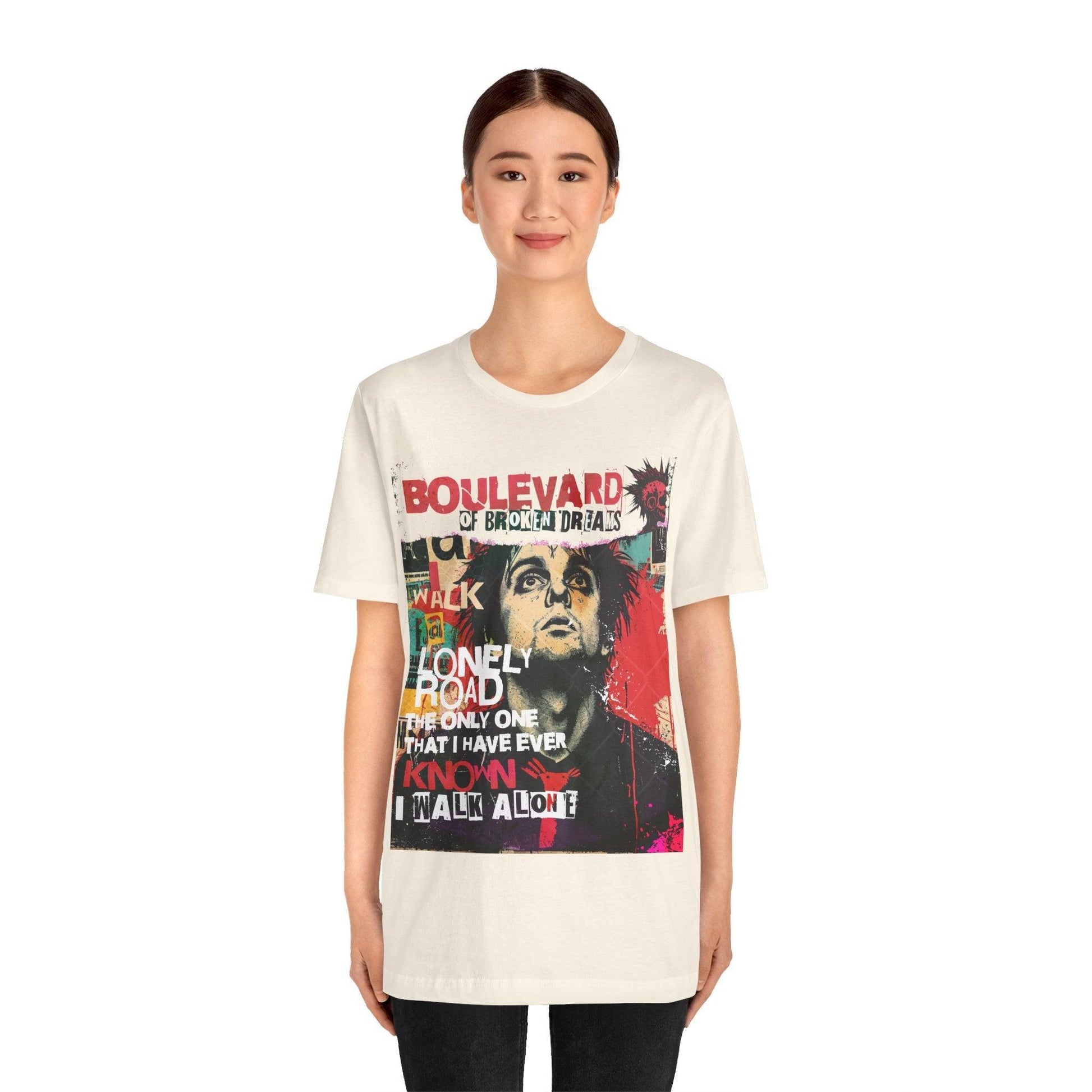 Green Day Shirt - Boulevard of Broken Dreams - Text Tease