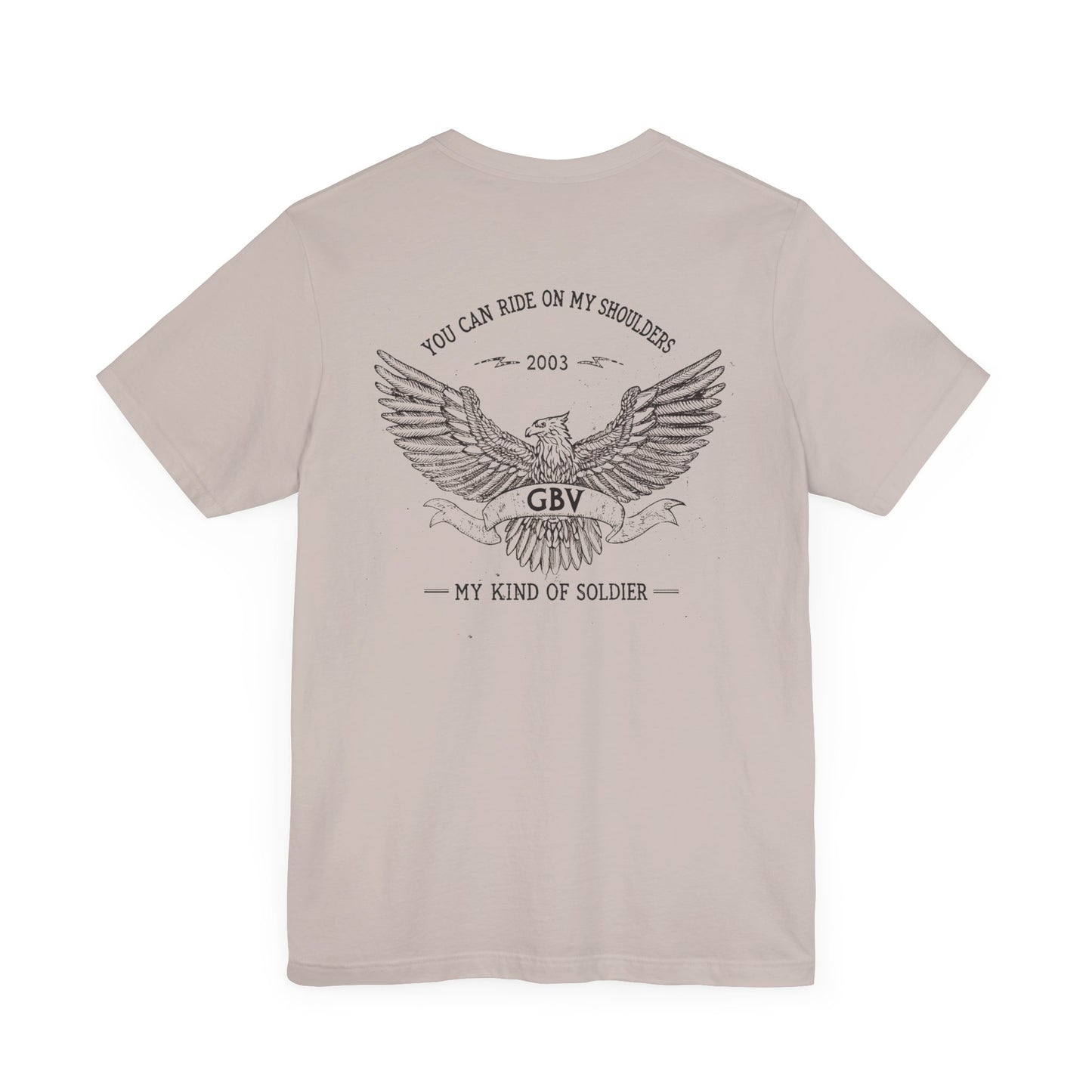 Guided By Voices Unisex Tee - Earthquake Glue & My Kind of Soldier