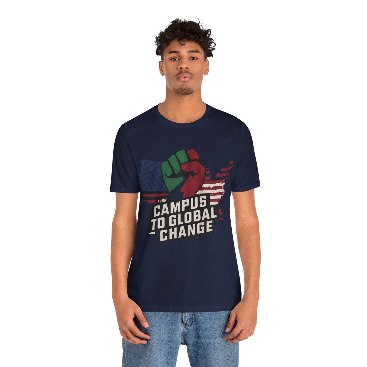 Free Palestine Shirt - USA - Text Tease