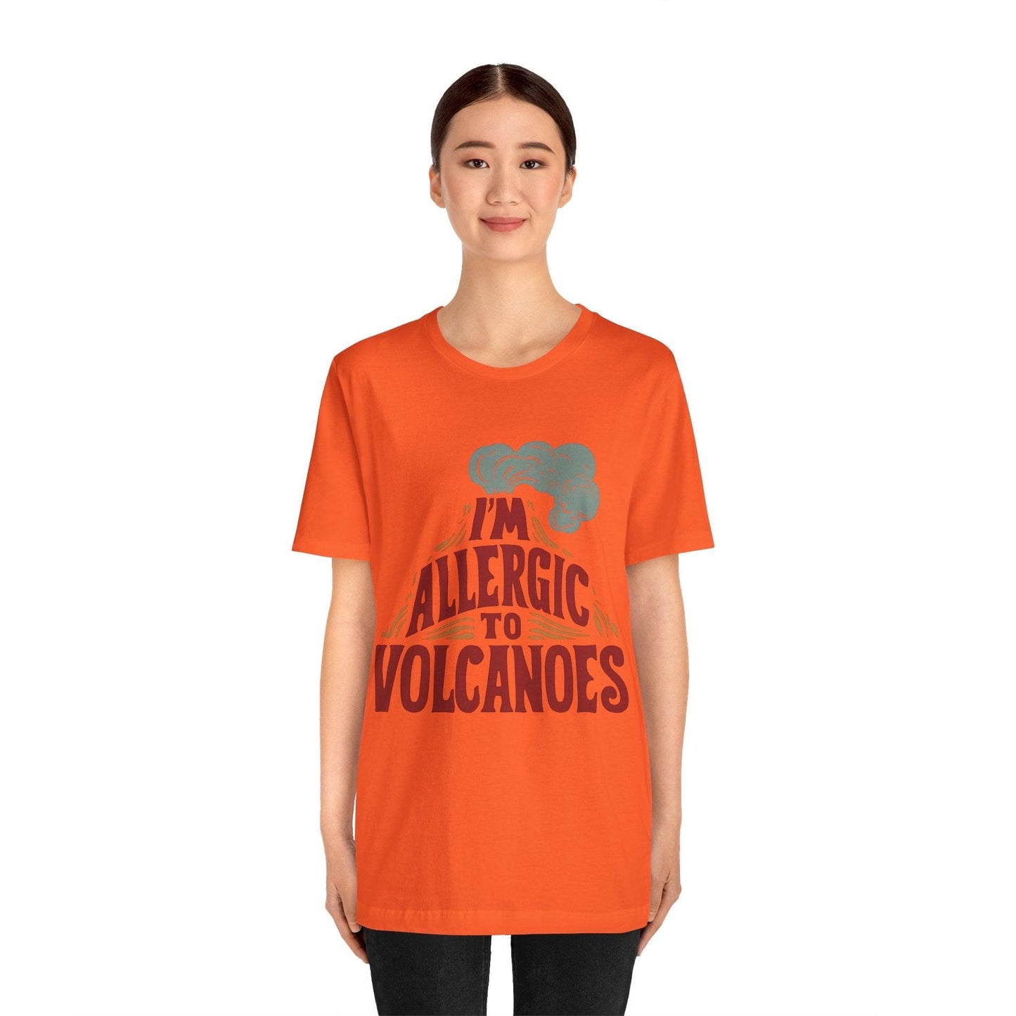 Volcano Allergy Alert Vintage Tee - Text Tease