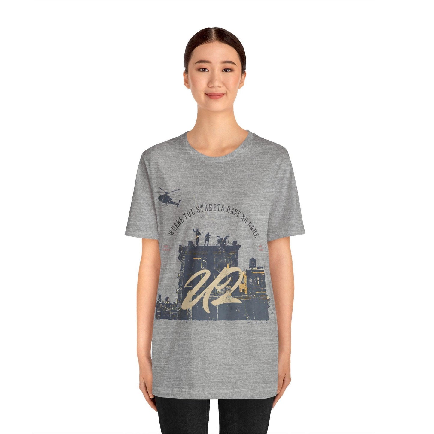 U2 Where the Streets Have No Name Tee - Text Tease