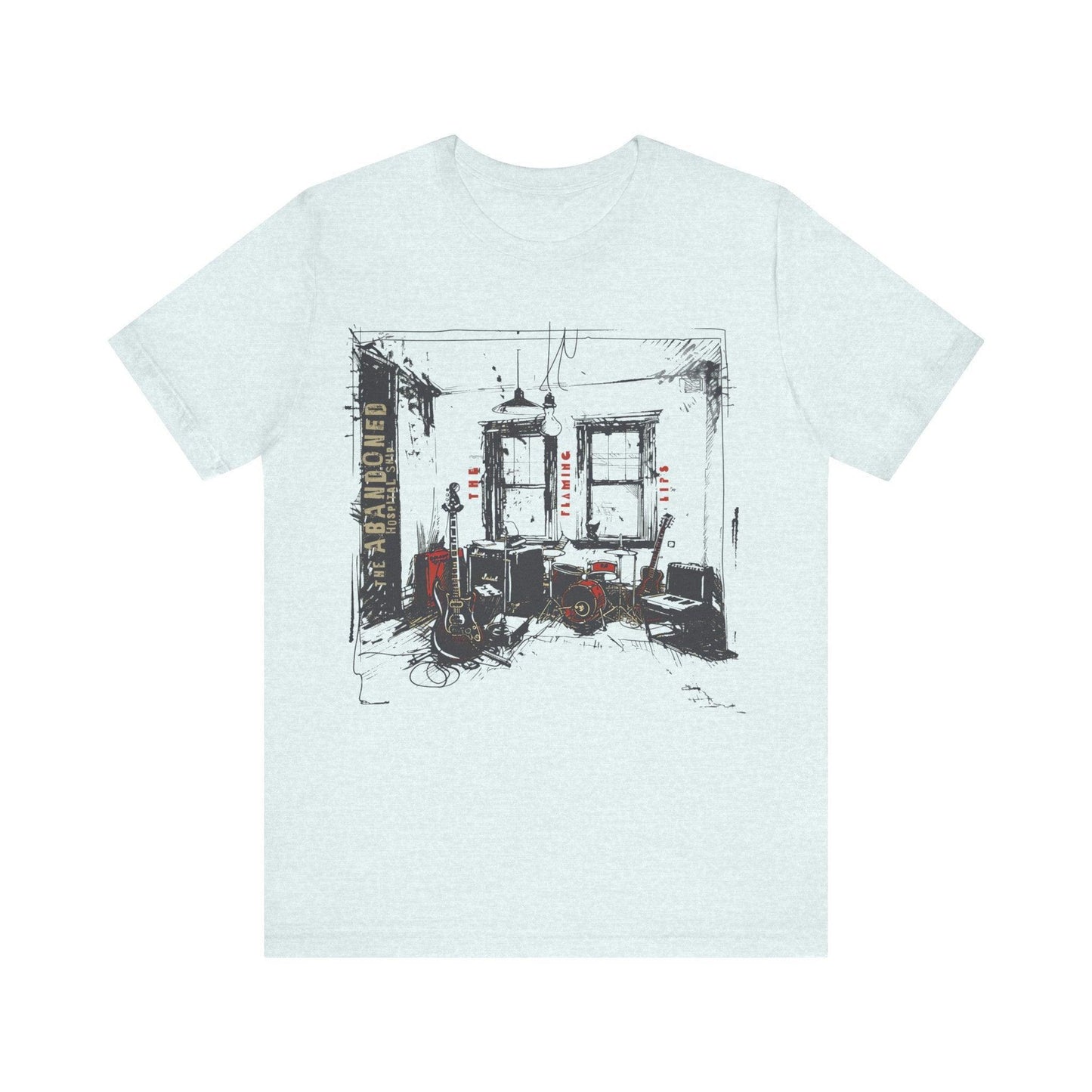 Flaming Lips - Abandoned Hospital Ship t shirt - Text Tease